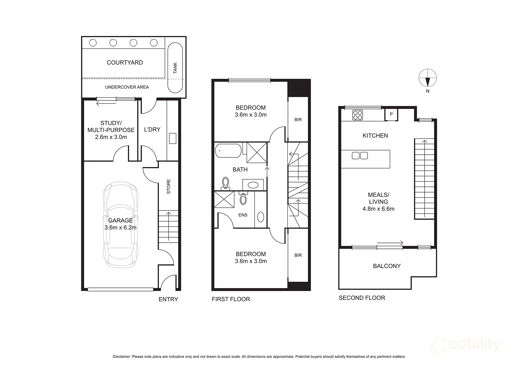 3/79 Lambeth St, Kensington, VIC 3031