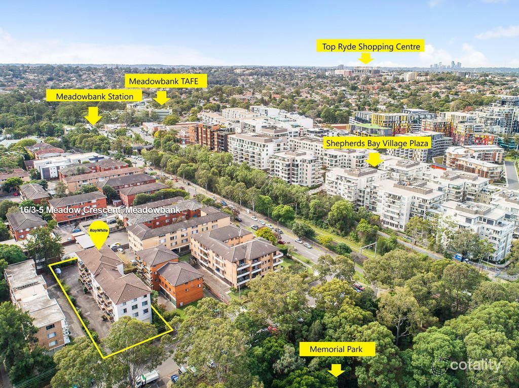 16/3-5 Meadow Cres, Meadowbank, NSW 2114