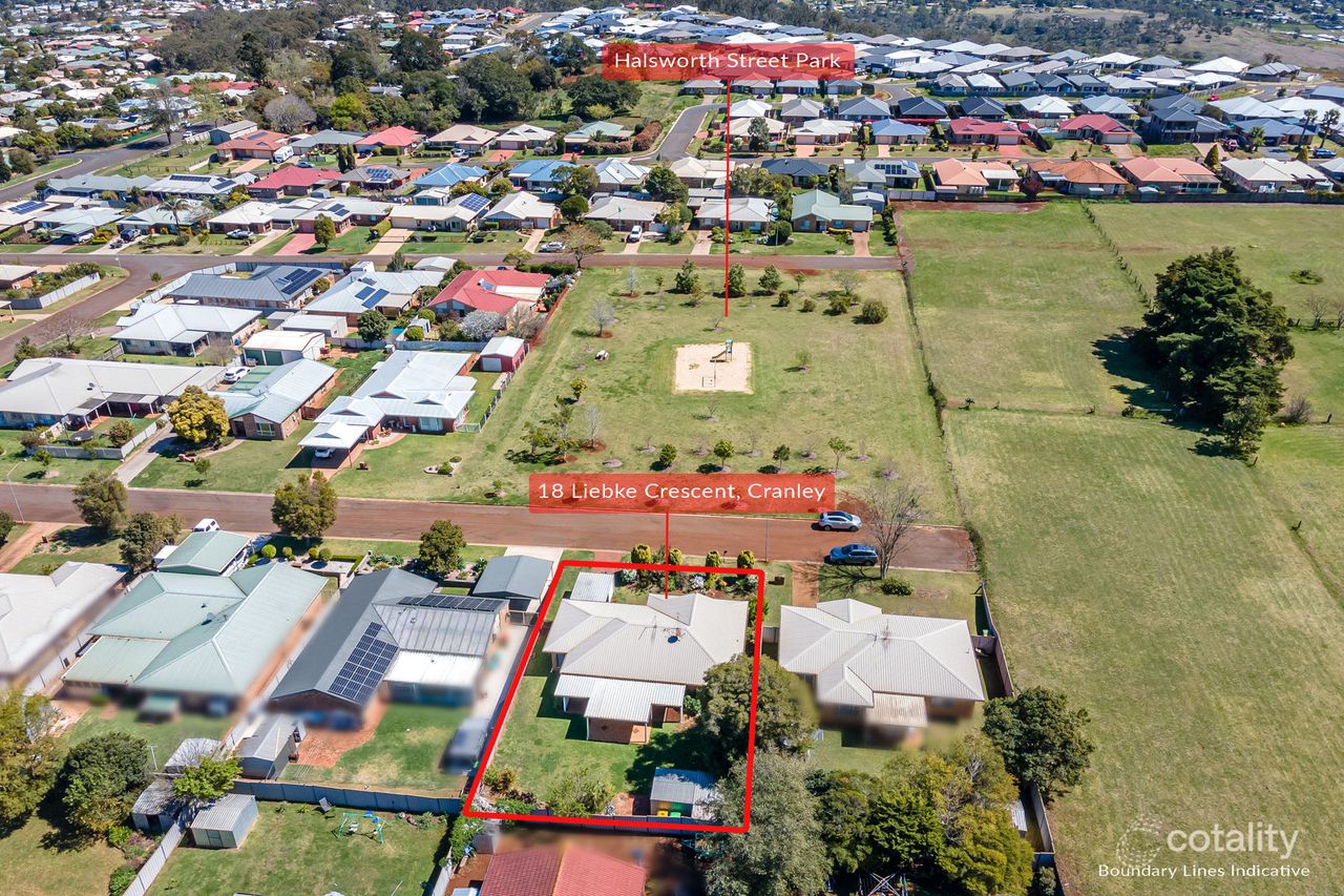 18 Liebke Cres, Cranley, QLD 4350
