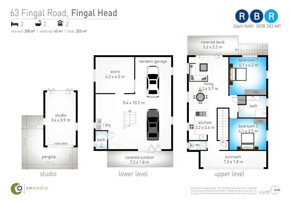63 Fingal Rd, Fingal Head, NSW 2487