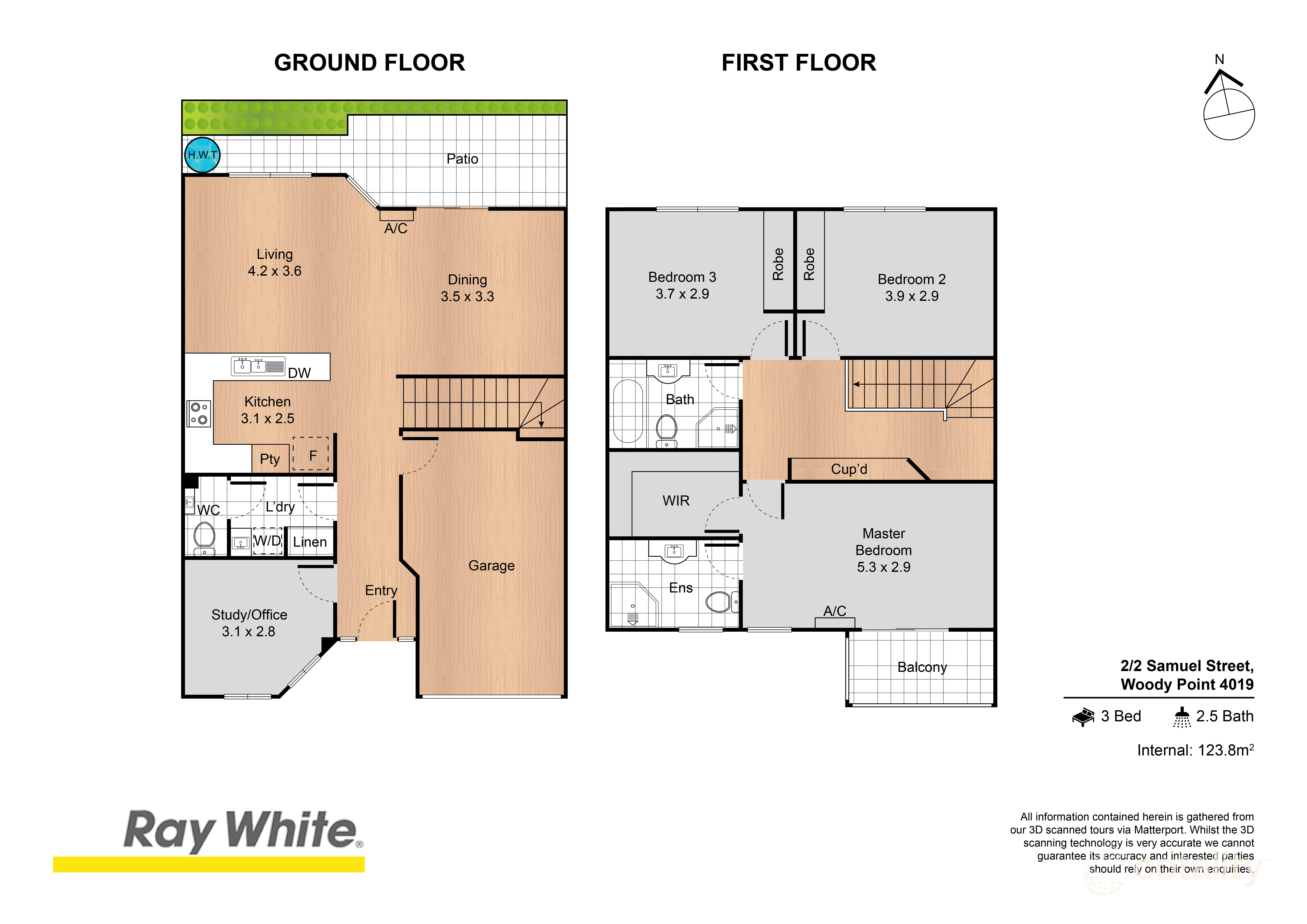 2/2 Samuel St, Woody Point, QLD 4019