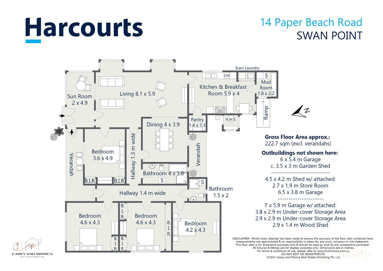 14 Paper Beach Rd, Swan Point, TAS 7275
