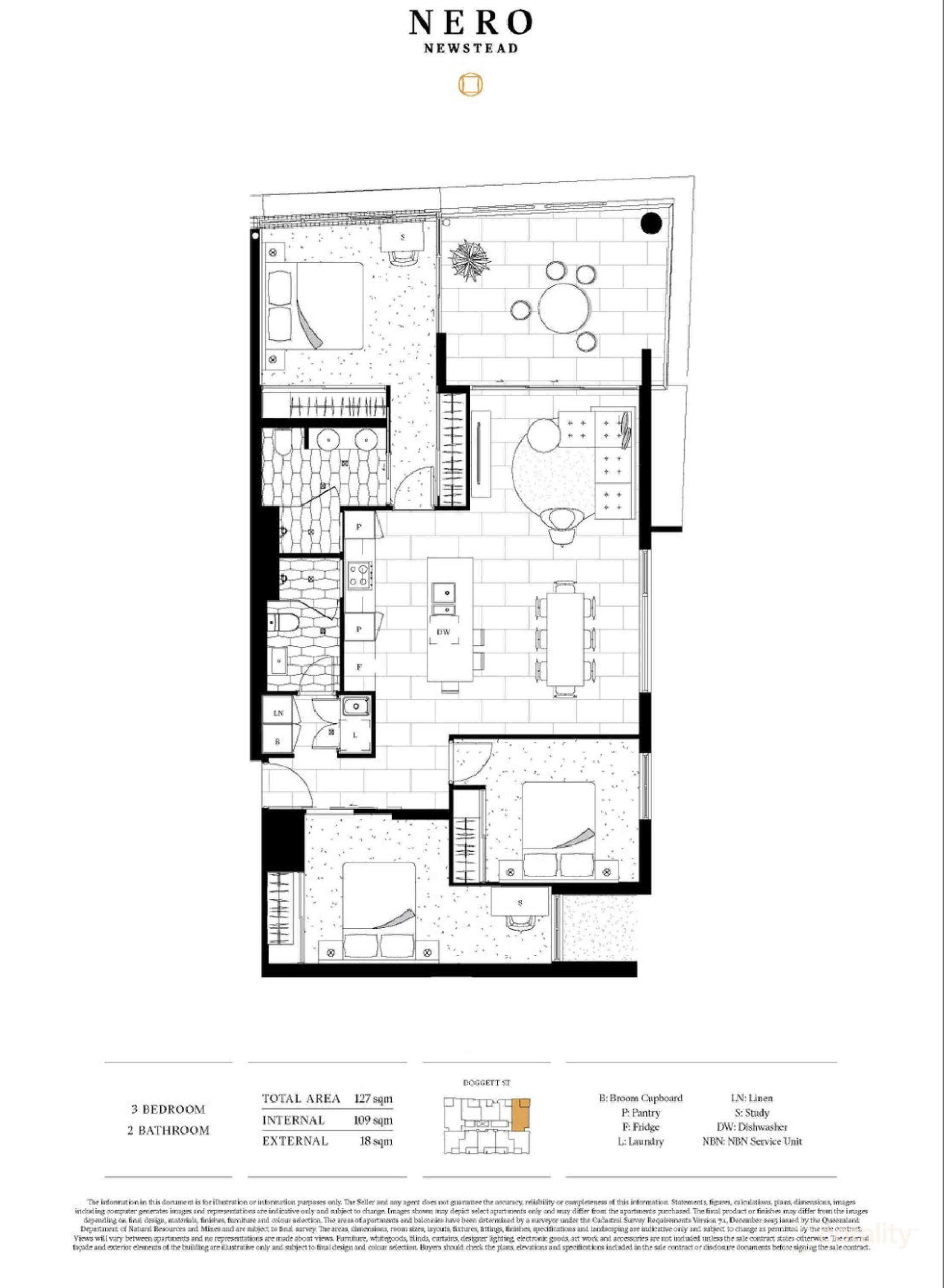 403/71 Doggett St, Newstead, QLD 4006