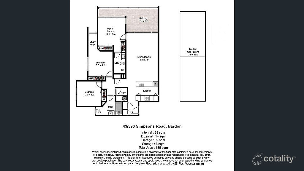 43/390 Simpsons Rd, Bardon, QLD 4065