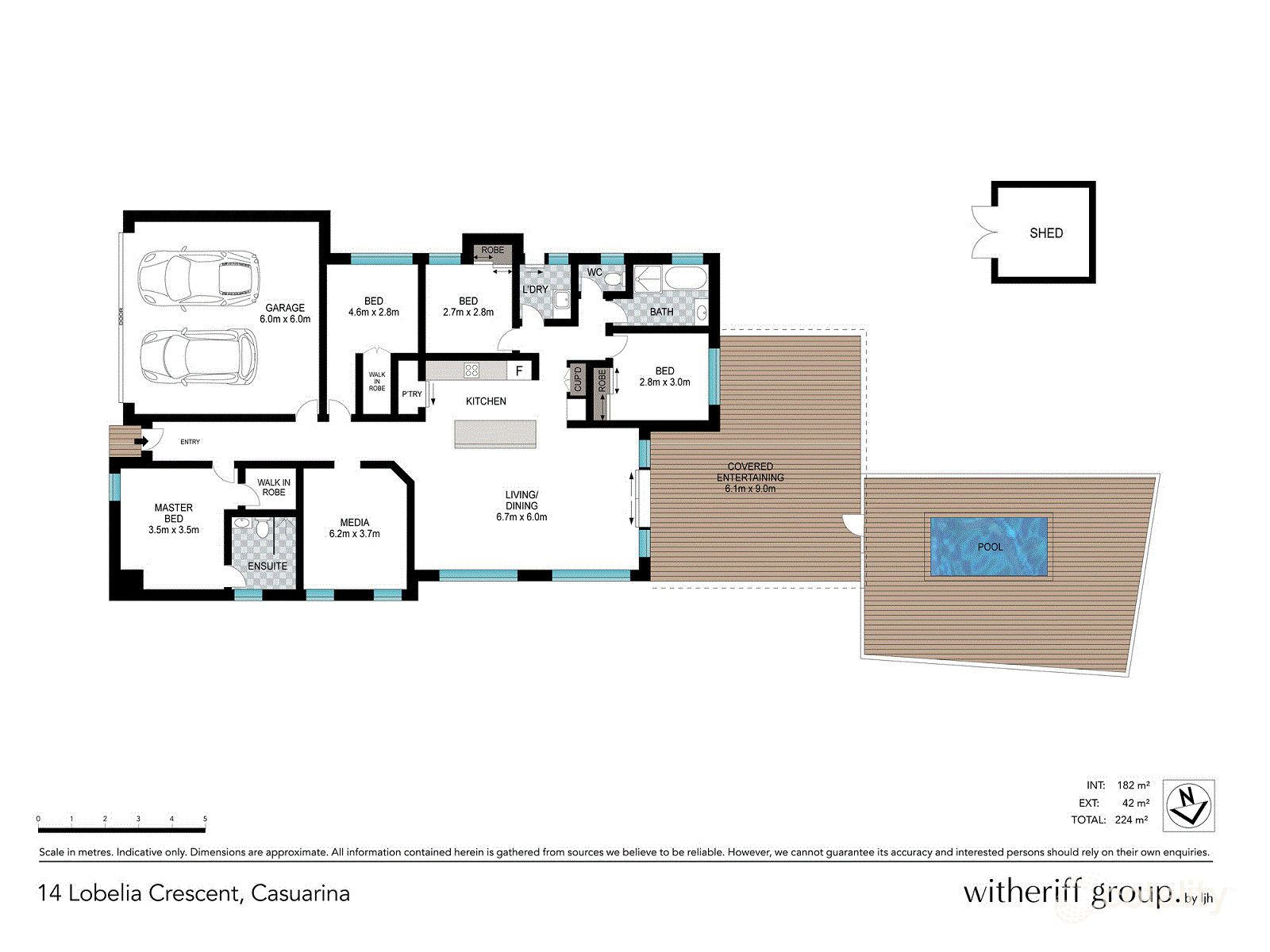 14 Lobelia Cres, Casuarina, NSW 2487
