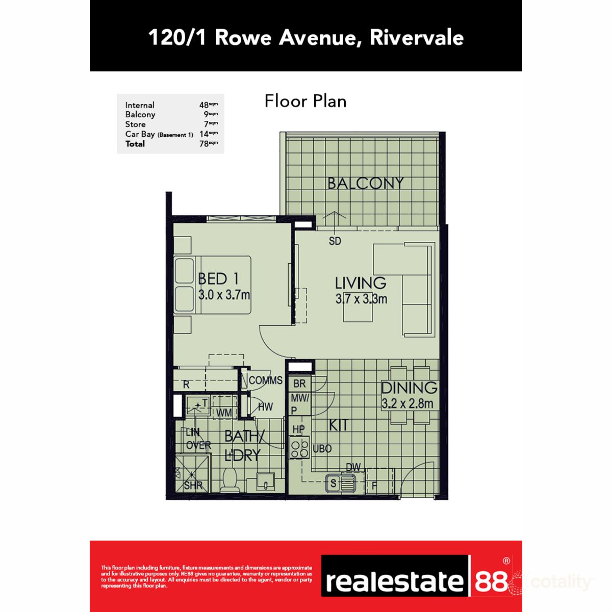 120/1 Rowe Ave, Rivervale, WA 6103