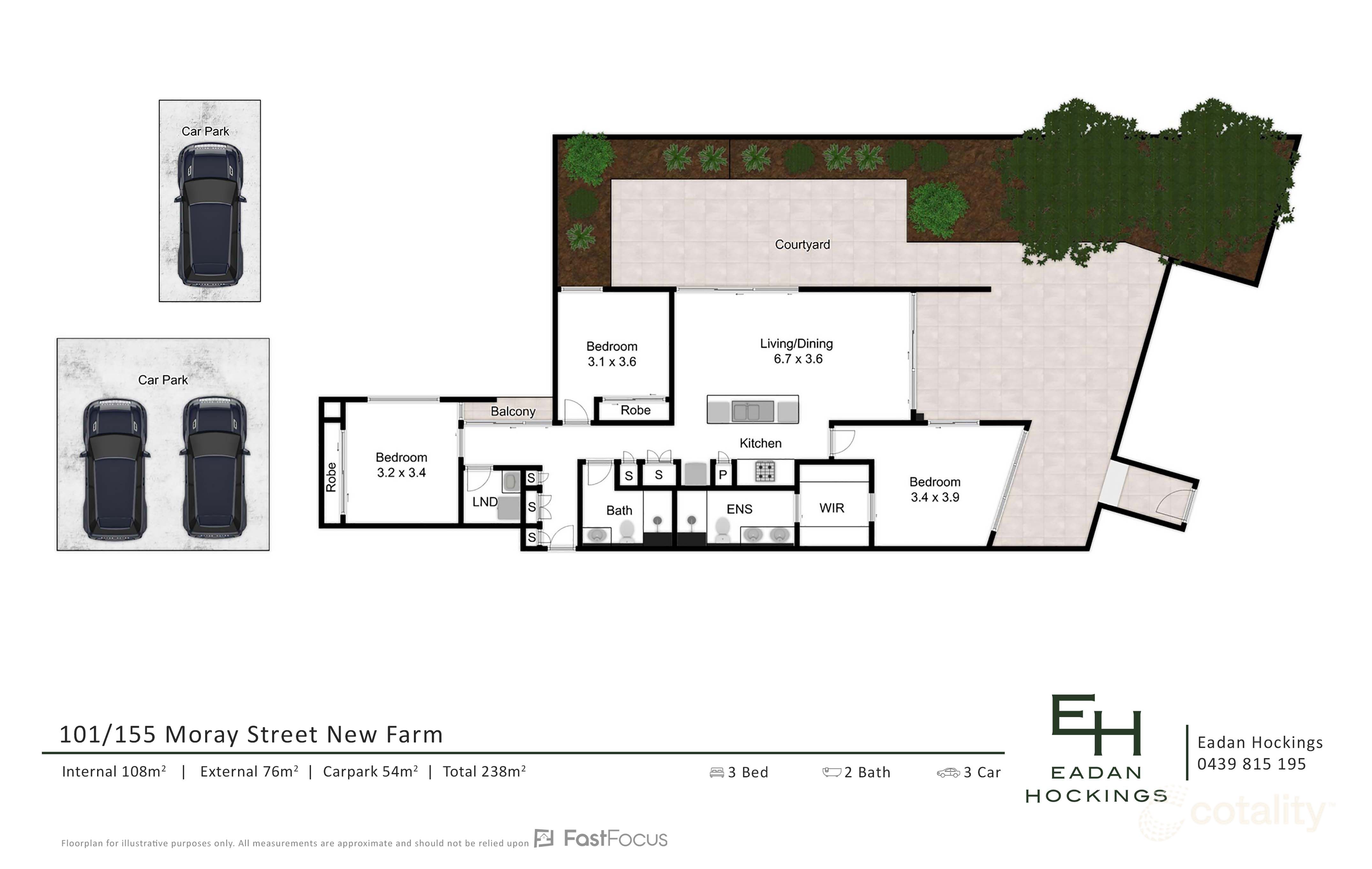 101/155 Moray St, New Farm, QLD 4005