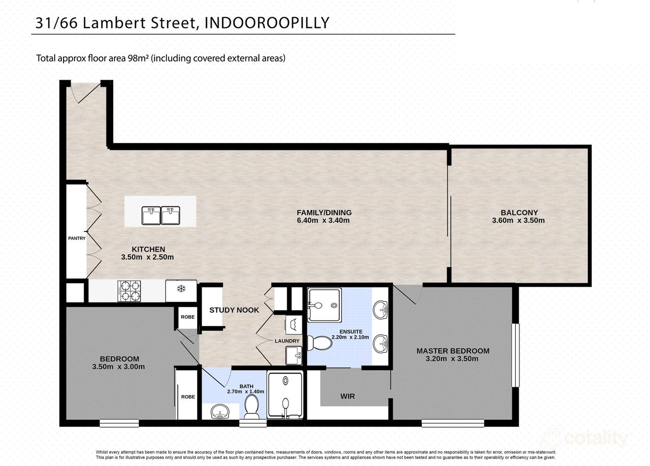 31/66 Lambert Rd, Indooroopilly, QLD 4068