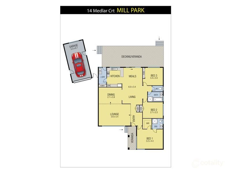 14 Medlar Ct, Mill Park, VIC 3082