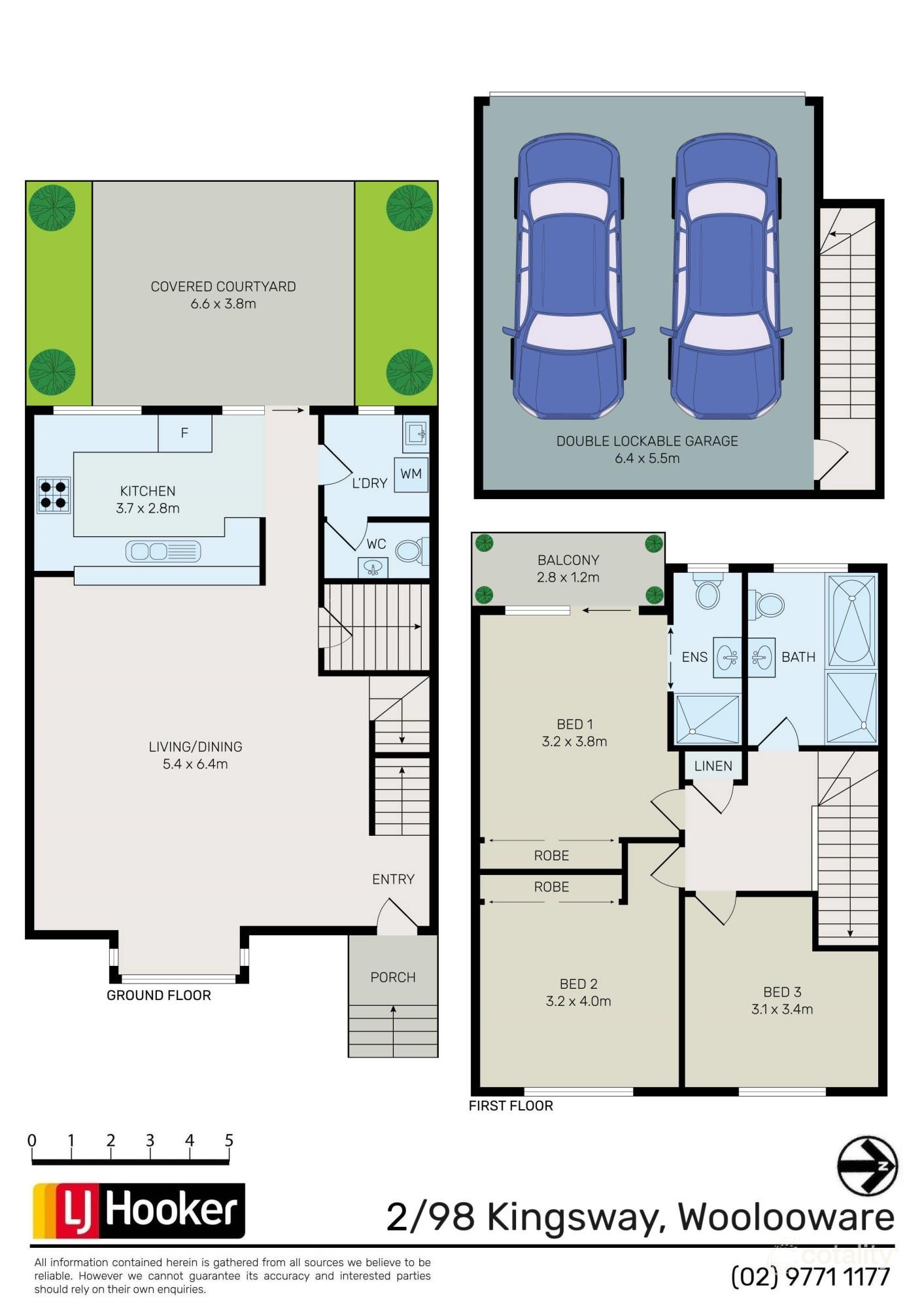 2/98 Kingsway, Woolooware, NSW 2230