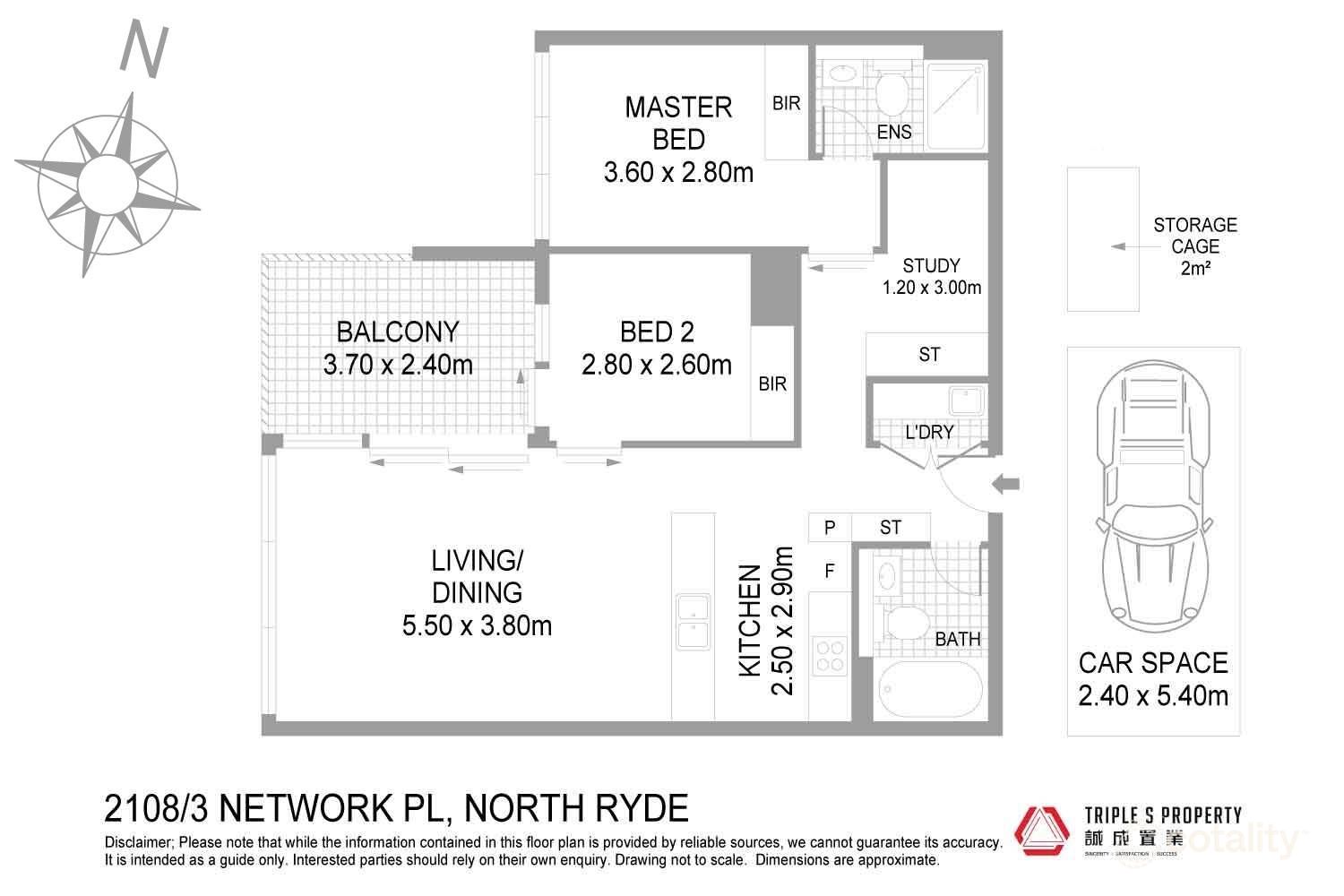2108/3 Network Pl, North Ryde, NSW 2113