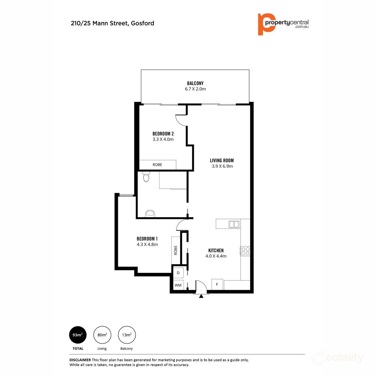 210/25 Mann St, Gosford, NSW 2250