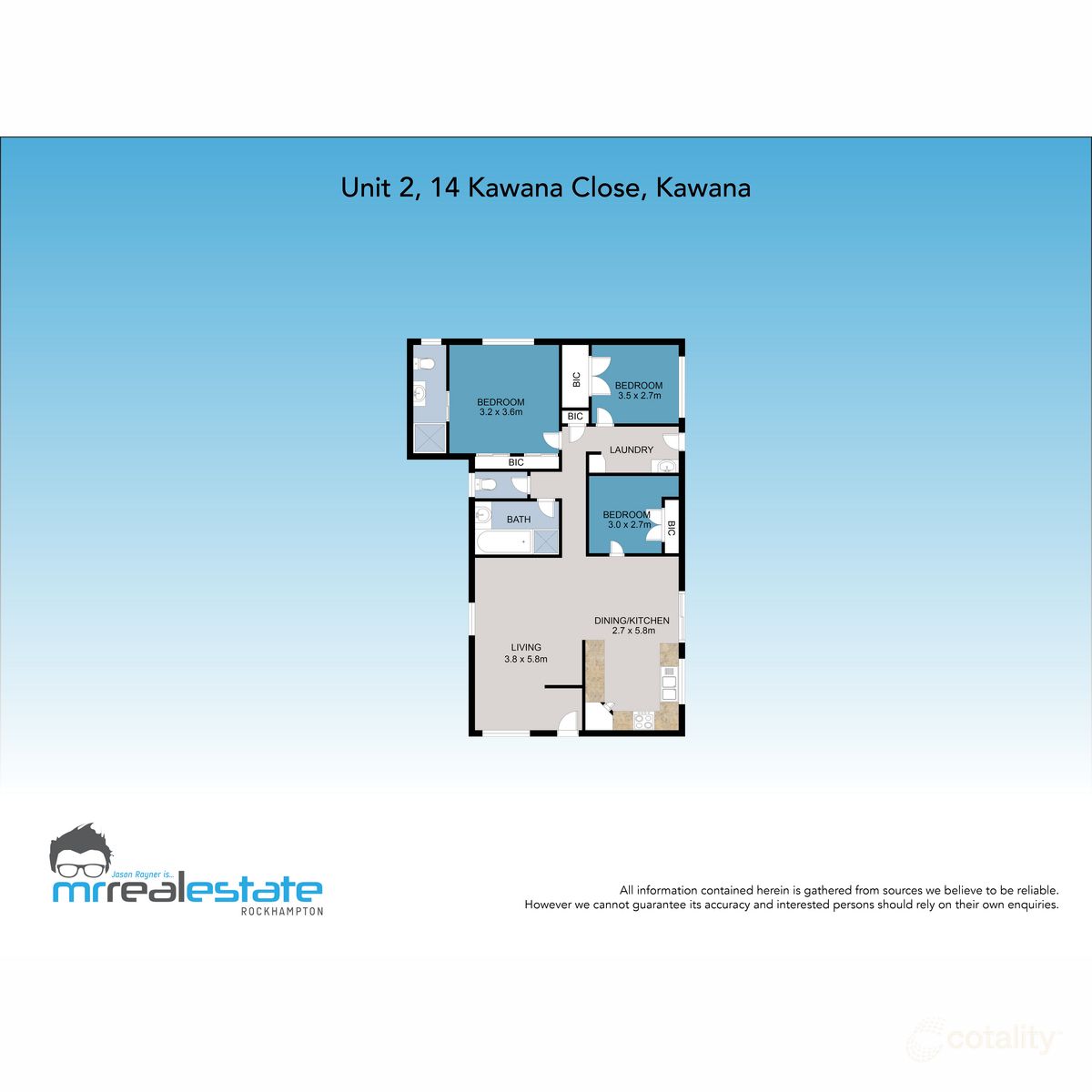 2/14 Kawana Cl, Kawana, QLD 4701