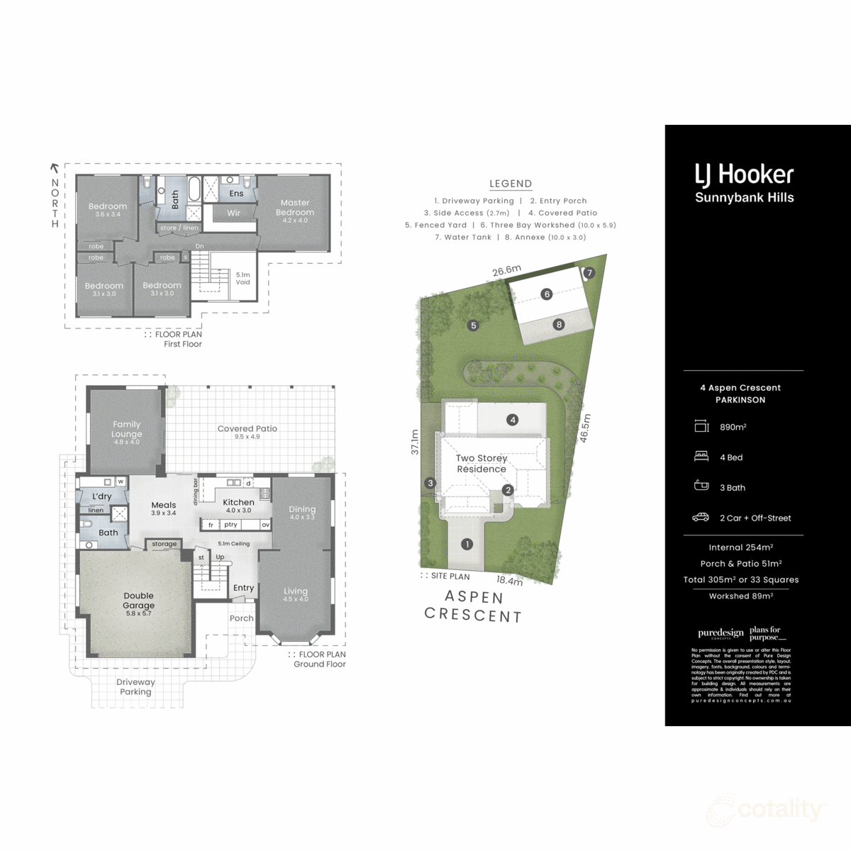 4 Aspen Cres, Parkinson, QLD 4115