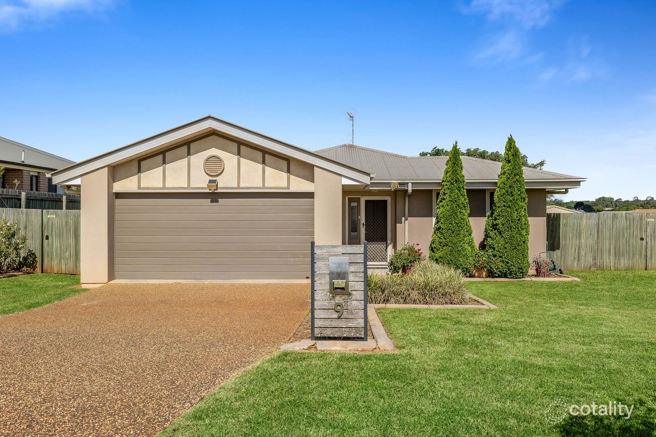 9 Krefter Cres, Highfields, QLD 4352