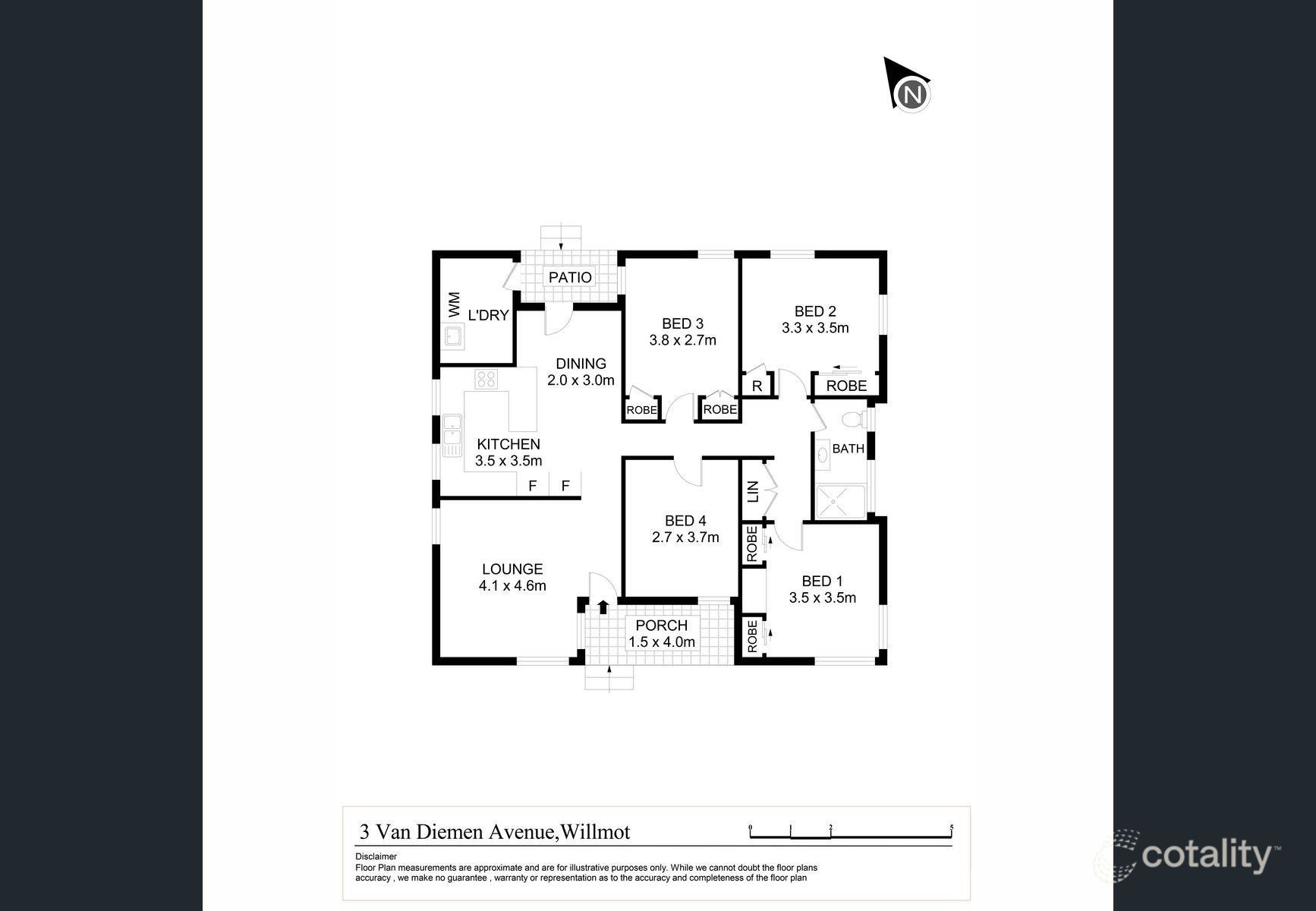 3 Van Diemen Ave, Willmot, NSW 2770