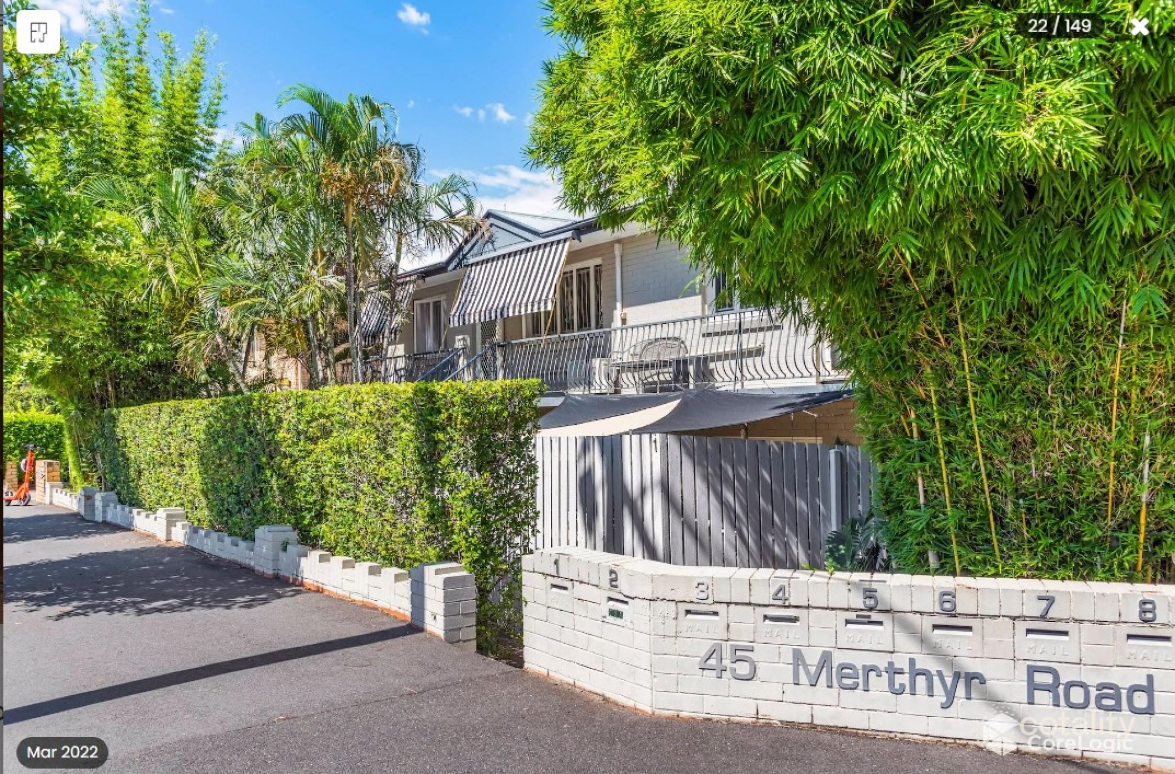 1/45 Merthyr Rd, New Farm, QLD 4005