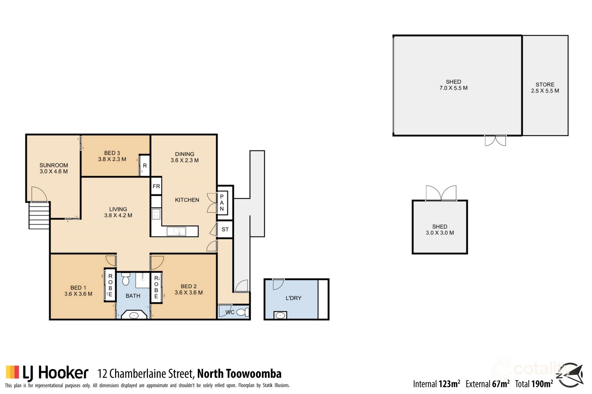 12 Chamberlain St, North Toowoomba, QLD 4350