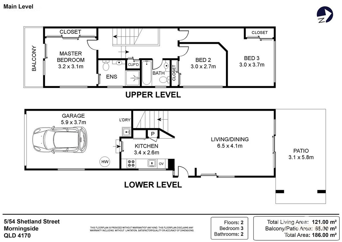 5/54 Shetland St, Morningside, QLD 4170