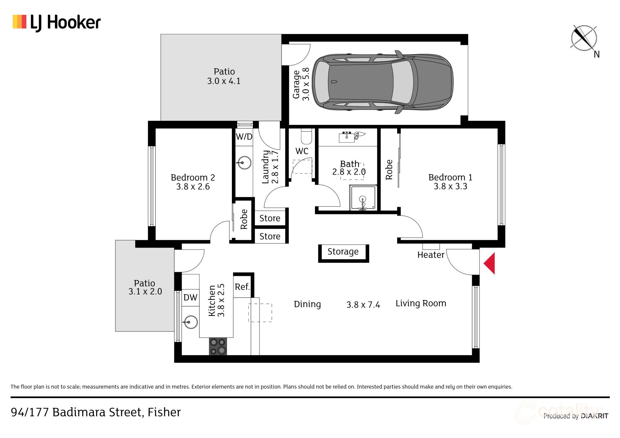 94/177 Badimara St, Fisher, ACT 2611