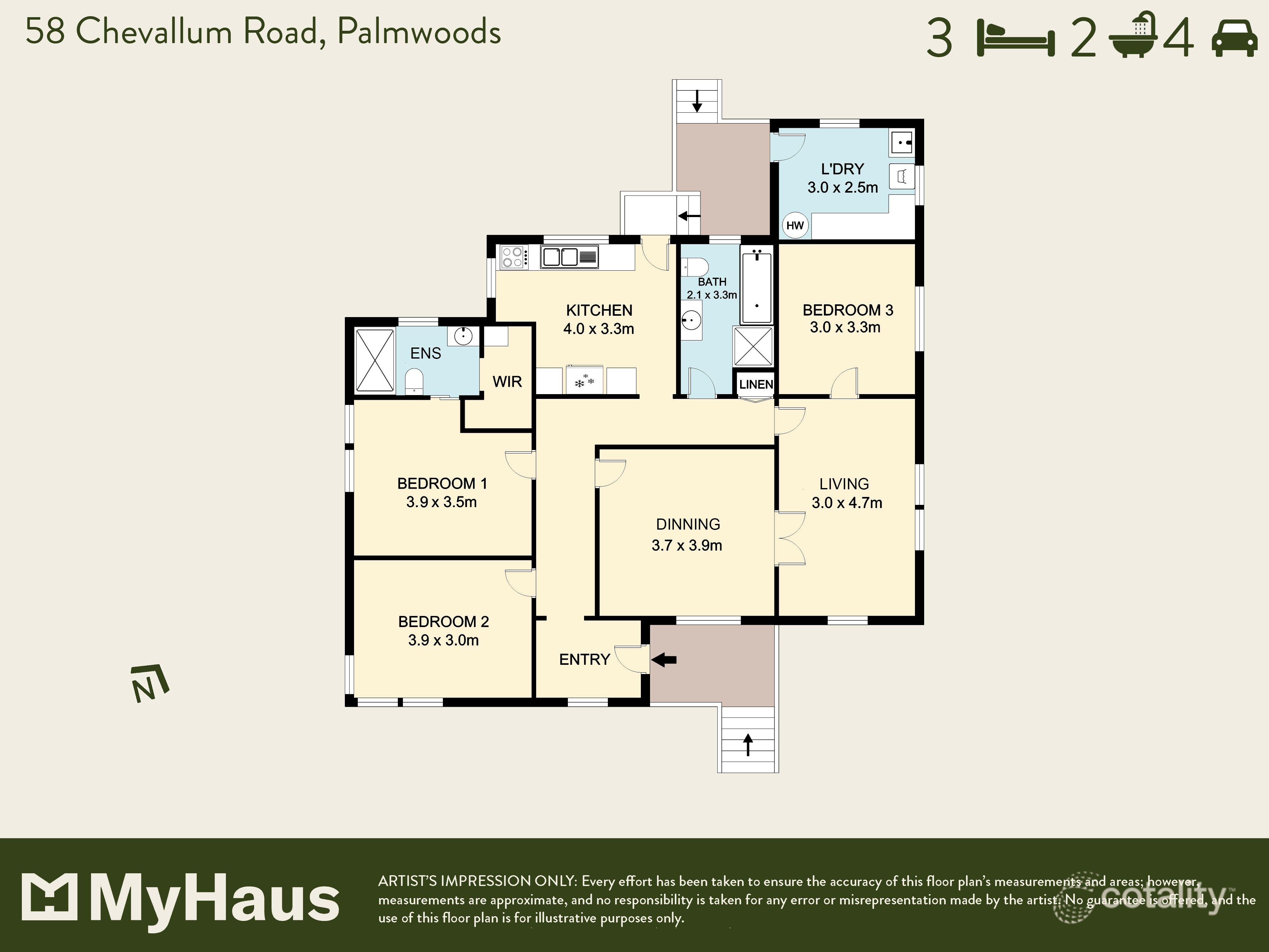 58 Chevallum Rd, Palmwoods, QLD 4555