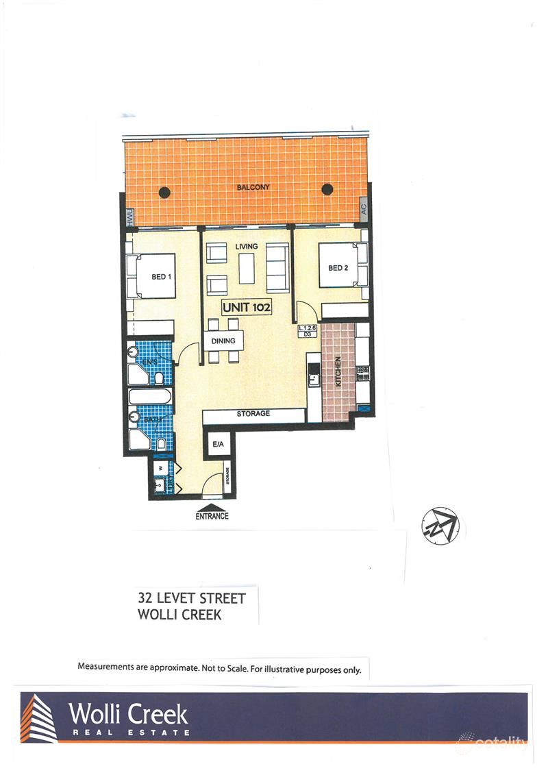 102/32-34 Levey St, Wolli Creek, NSW 2205