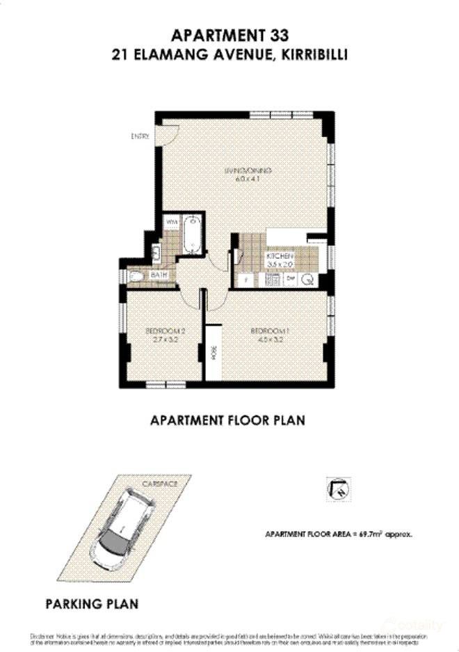 33/21 Elamang Ave, Kirribilli, NSW 2061