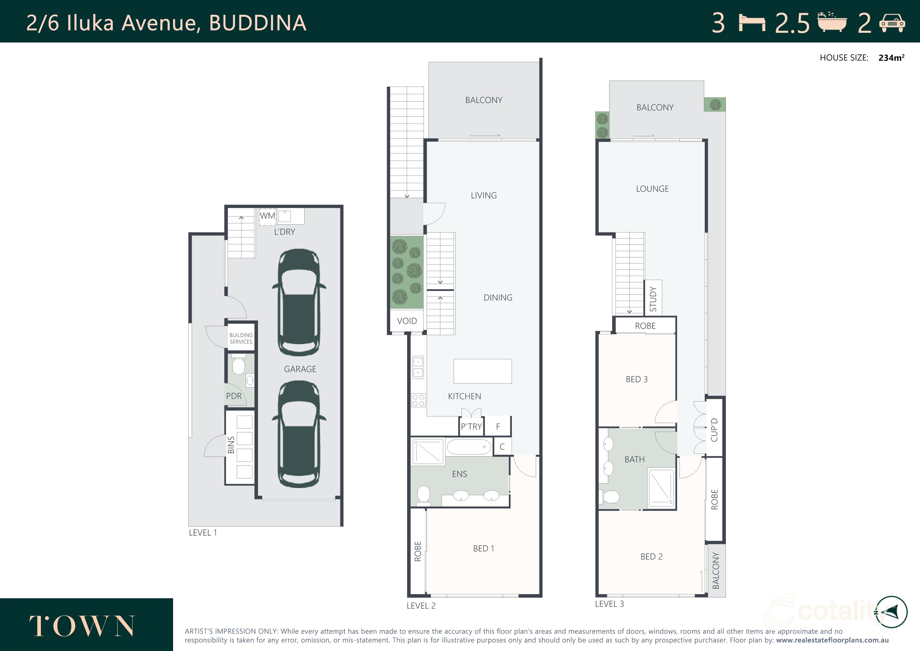 2/6 Iluka Ave, Buddina, QLD 4575
