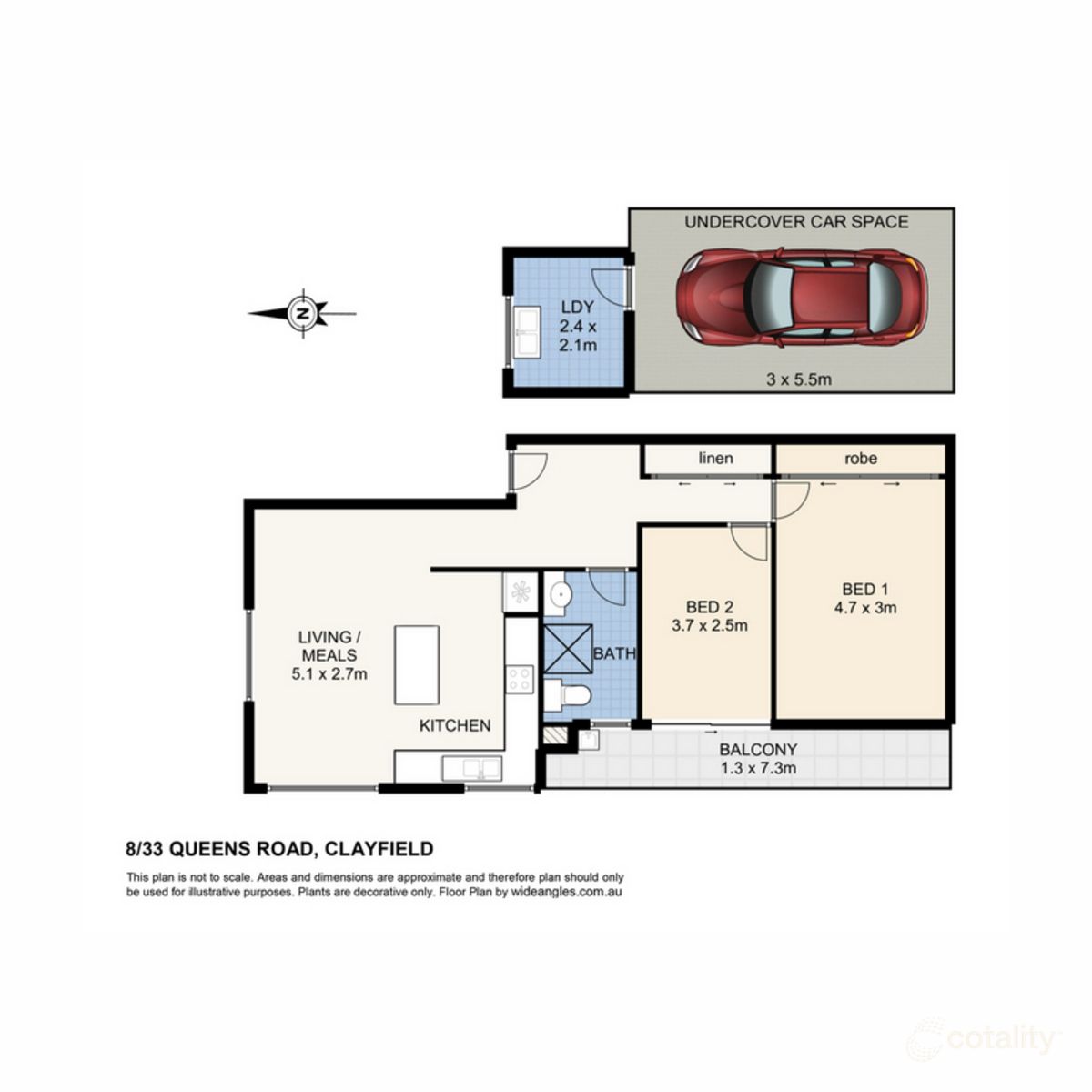 8/33 Queens Rd, Clayfield, QLD 4011