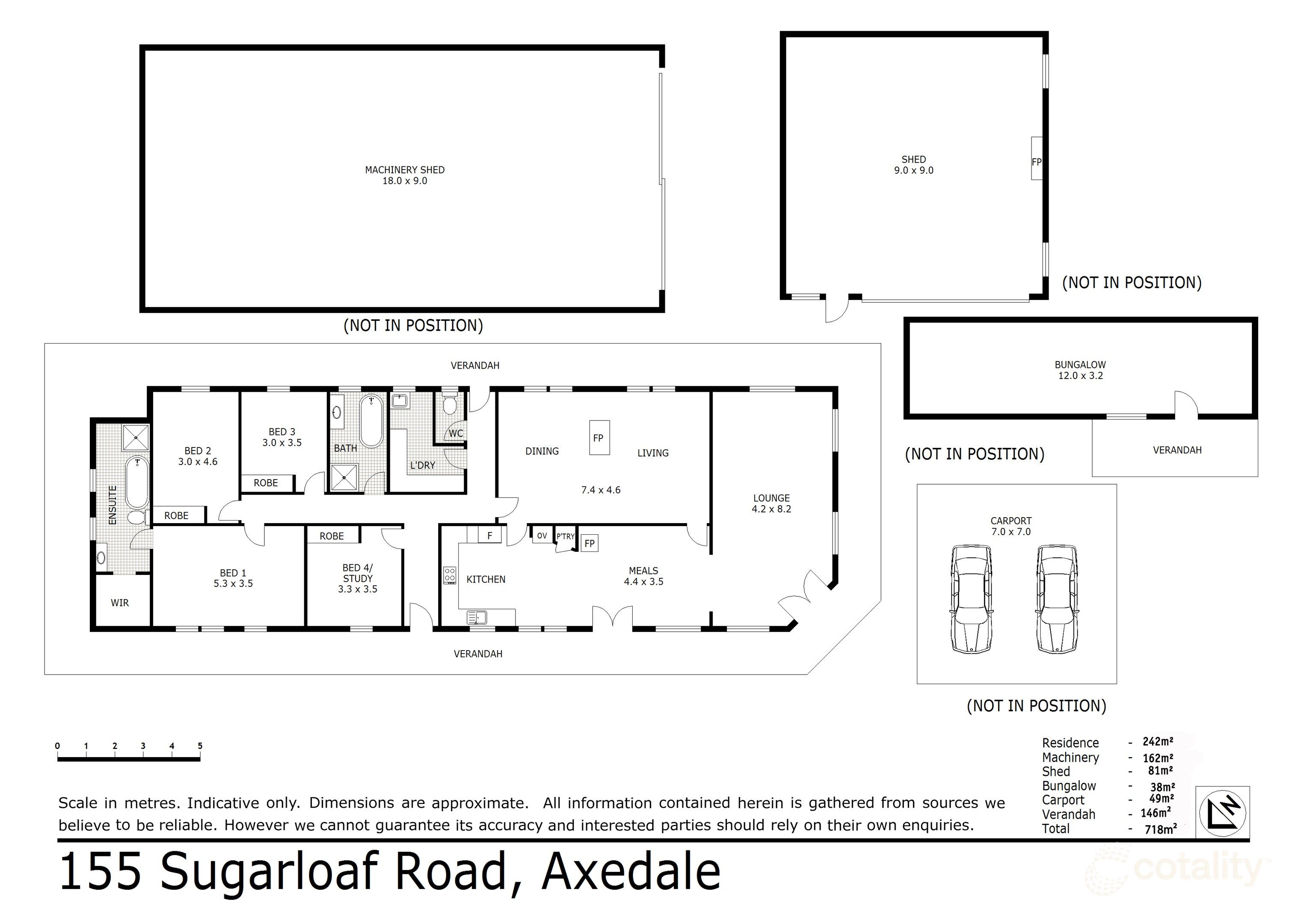 155 Sugarloaf Rd, Axedale, VIC 3551