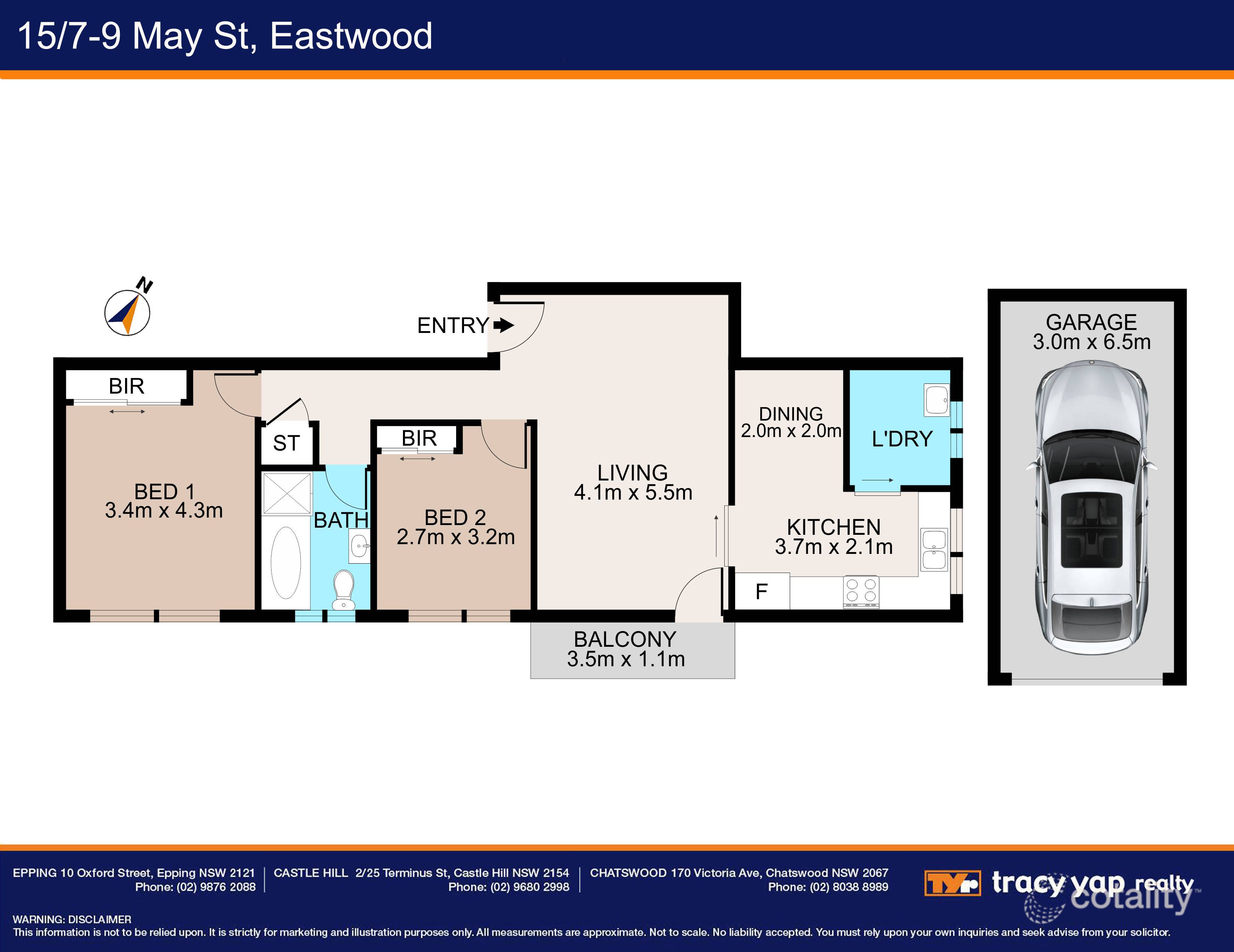 15/7-9 May St, Eastwood, NSW 2122