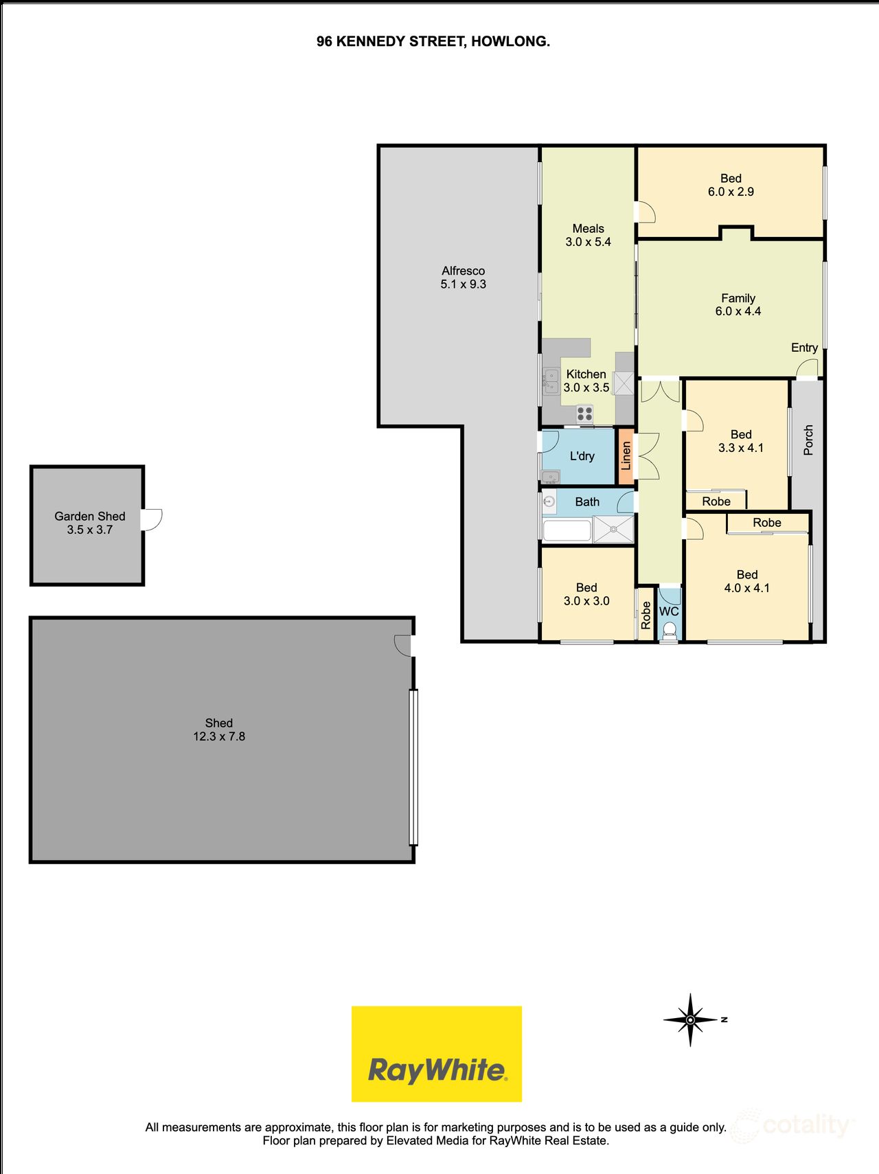 96 Kennedy St, Howlong, NSW 2643