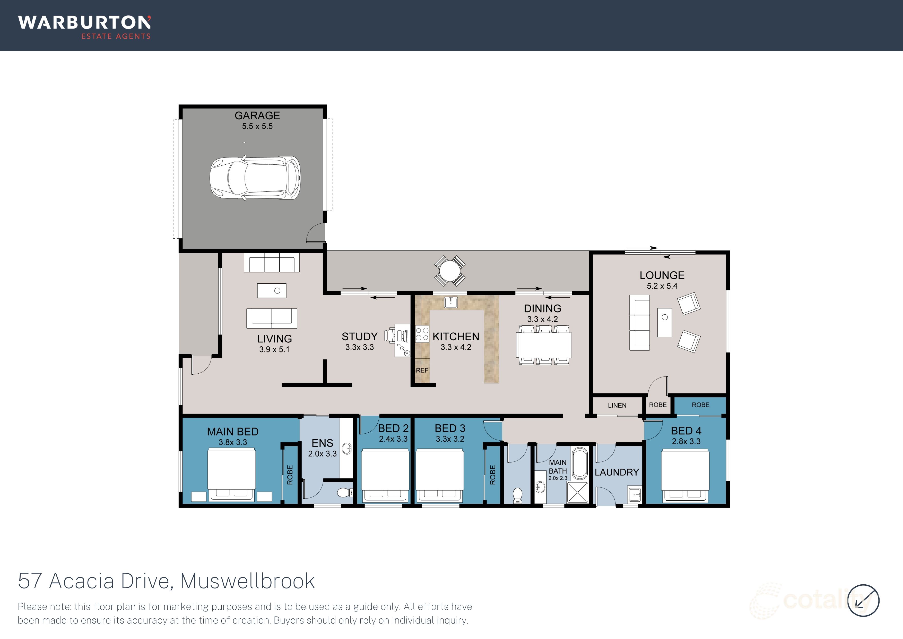 57 Acacia Dr, Muswellbrook, NSW 2333