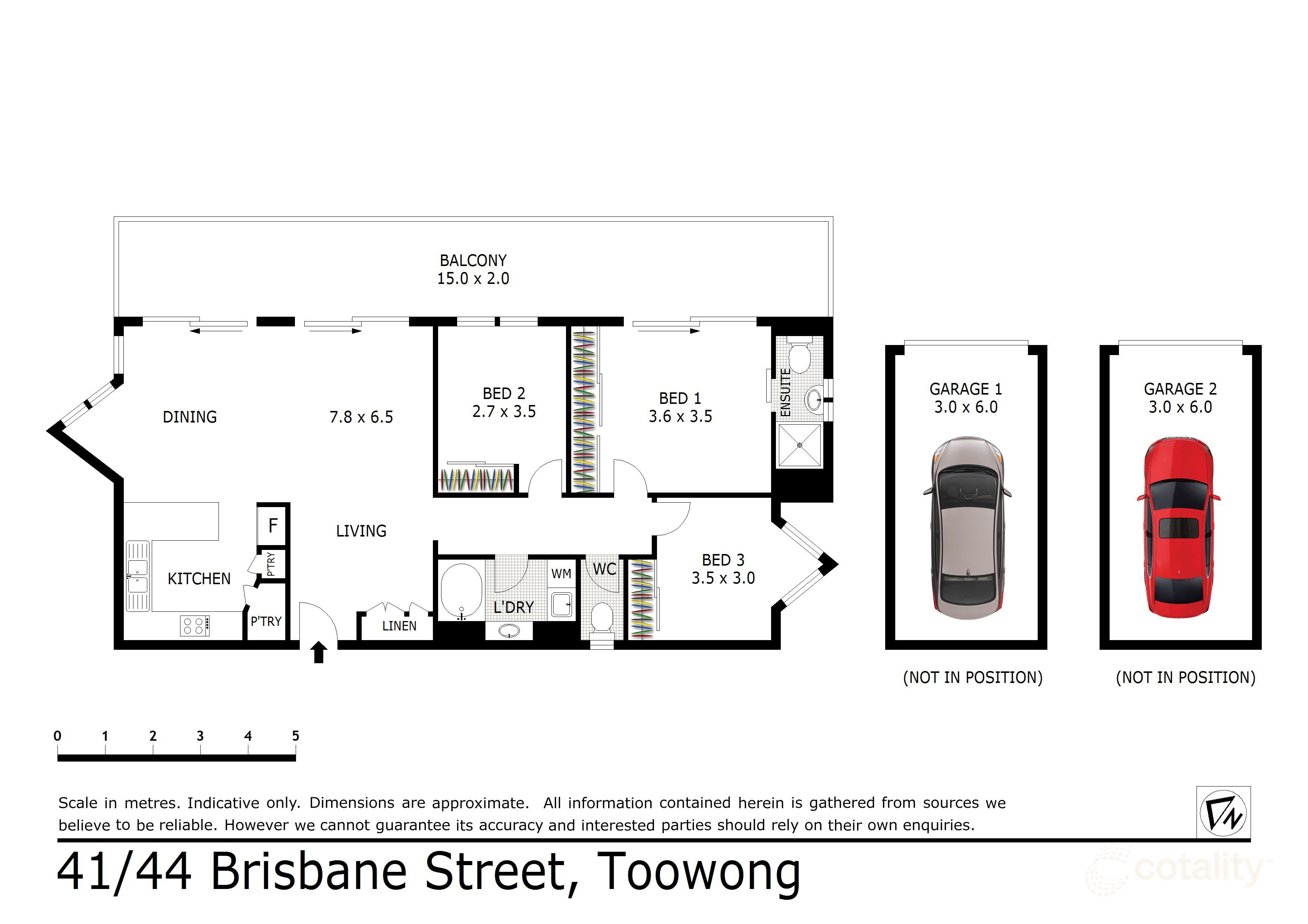 41/44 Brisbane St, Toowong, QLD 4066