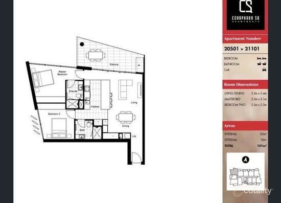 20601/300 Old Cleveland Rd, Coorparoo, QLD 4151