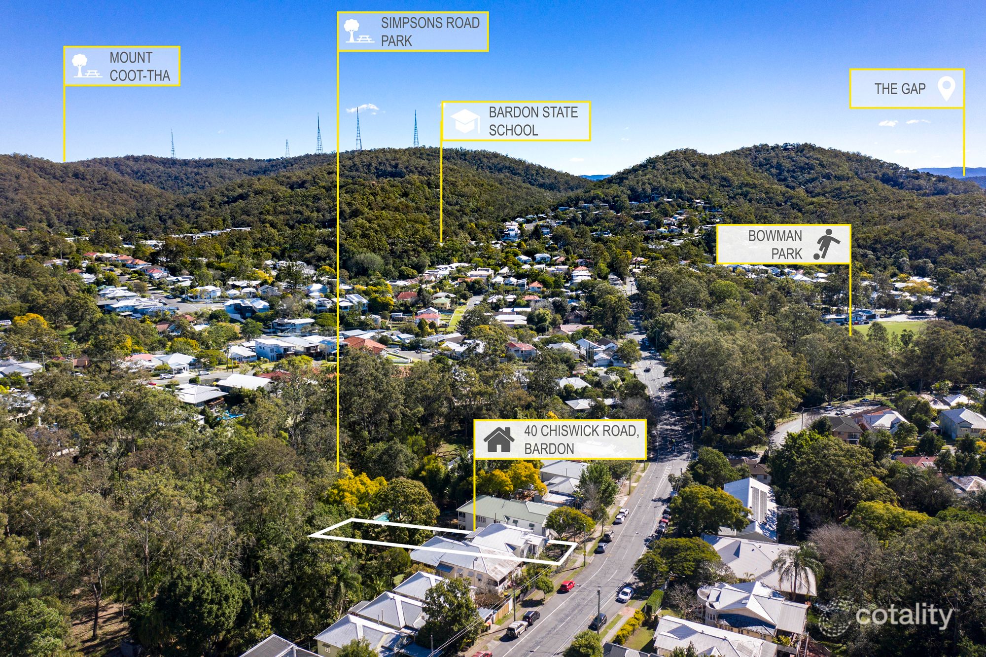 40 Chiswick Rd, Bardon, QLD 4065