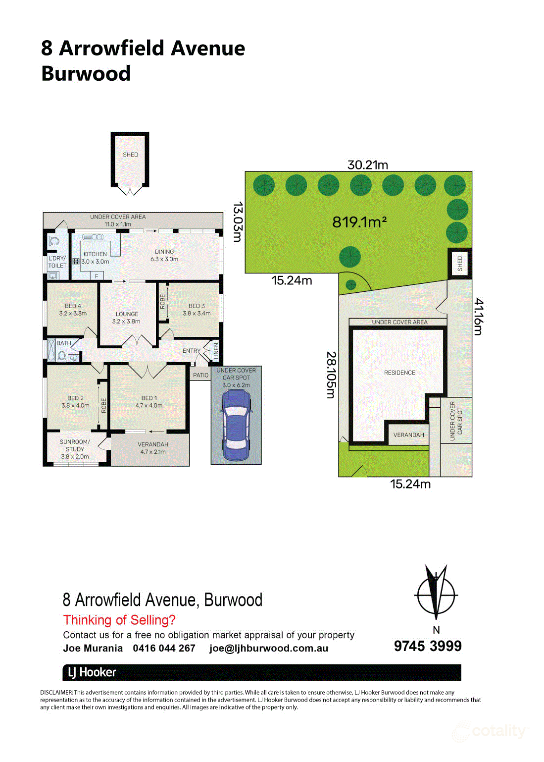 8 Arrowfield Ave, Burwood, NSW 2134