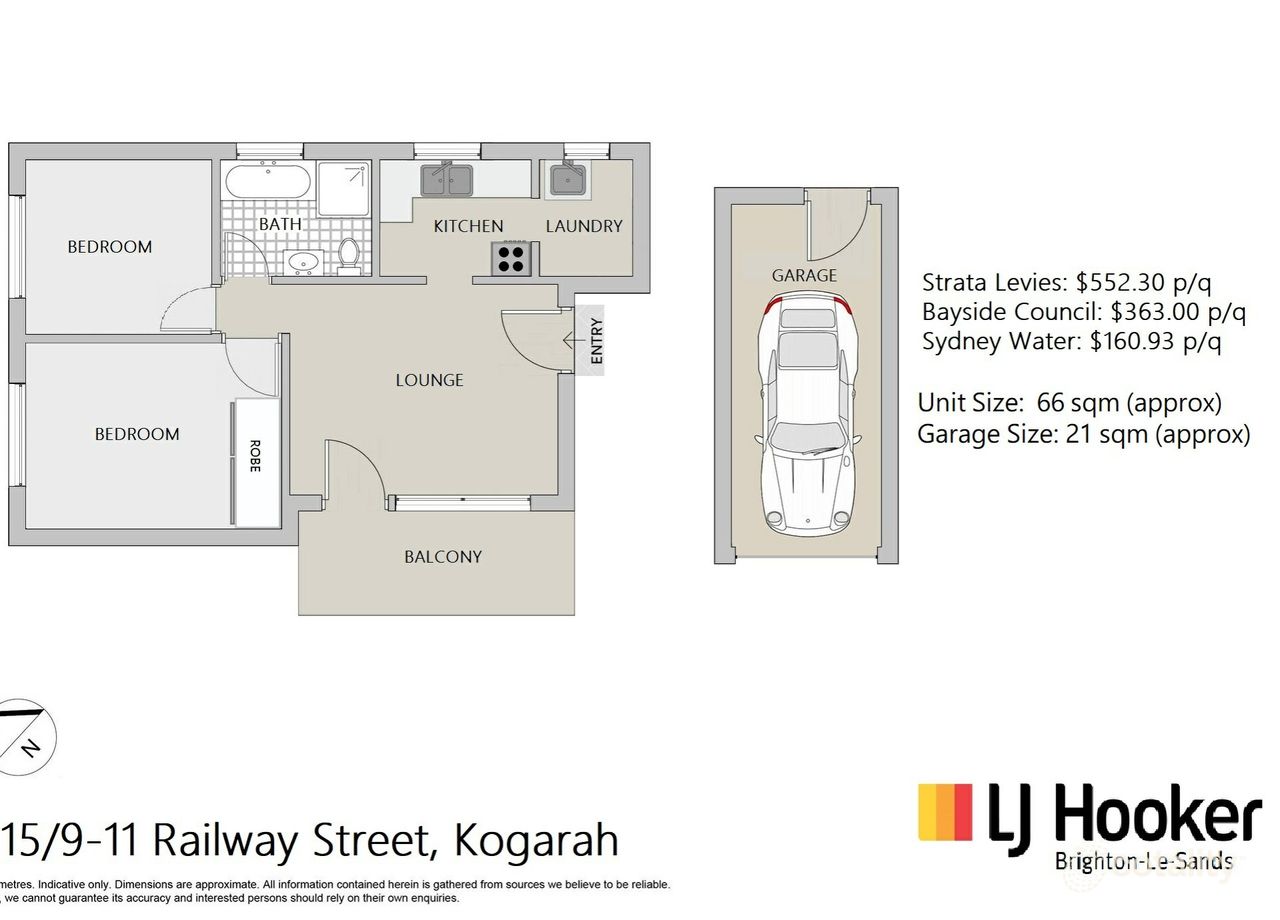 15/9-11 Railway St, Kogarah, NSW 2217
