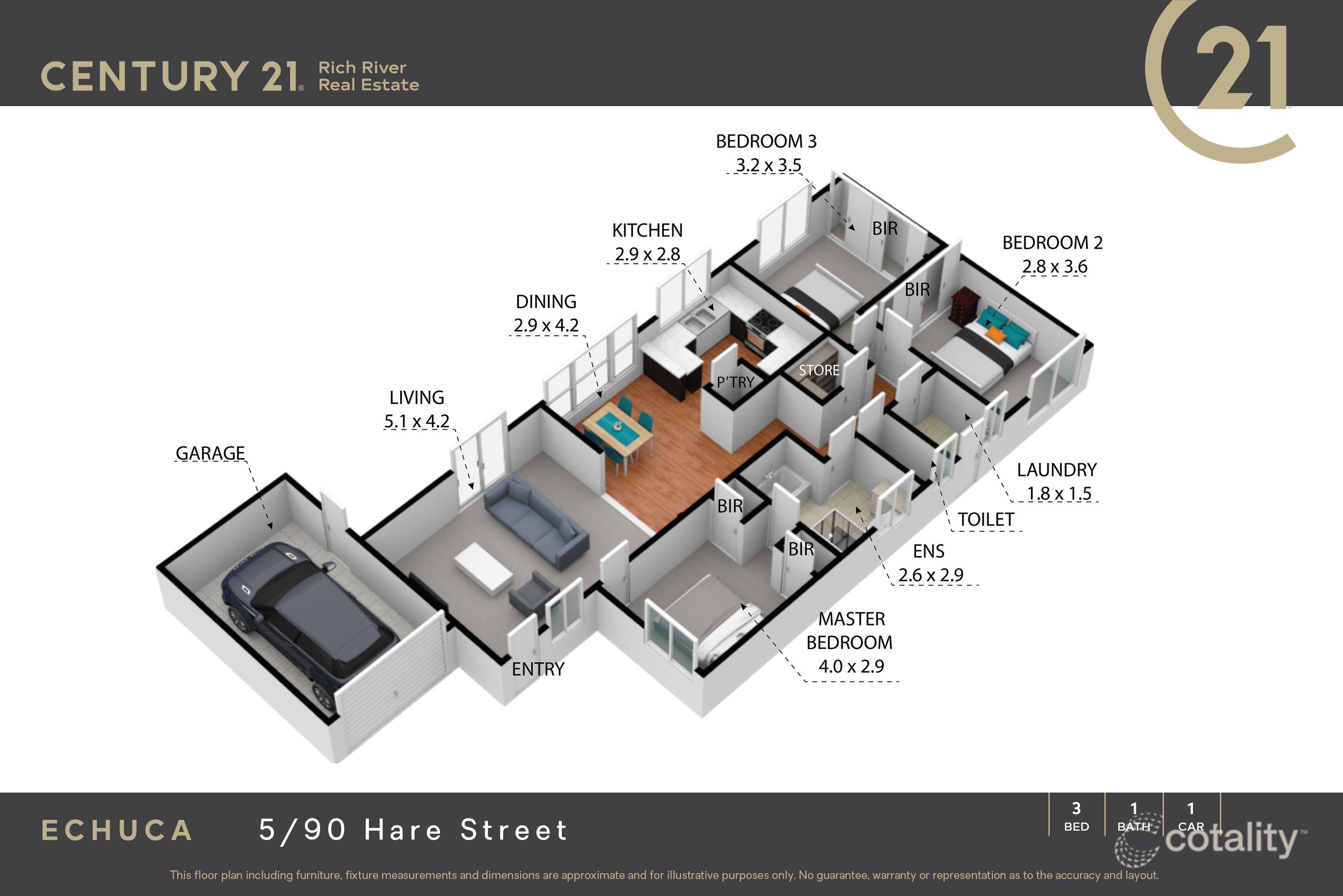 5/90 Hare St, Echuca, VIC 3564