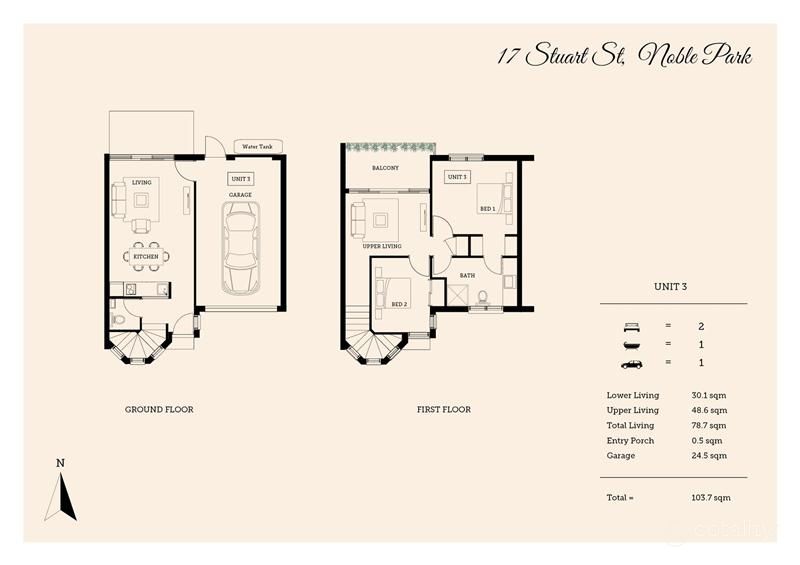 3/17 Stuart St, Noble Park, VIC 3174