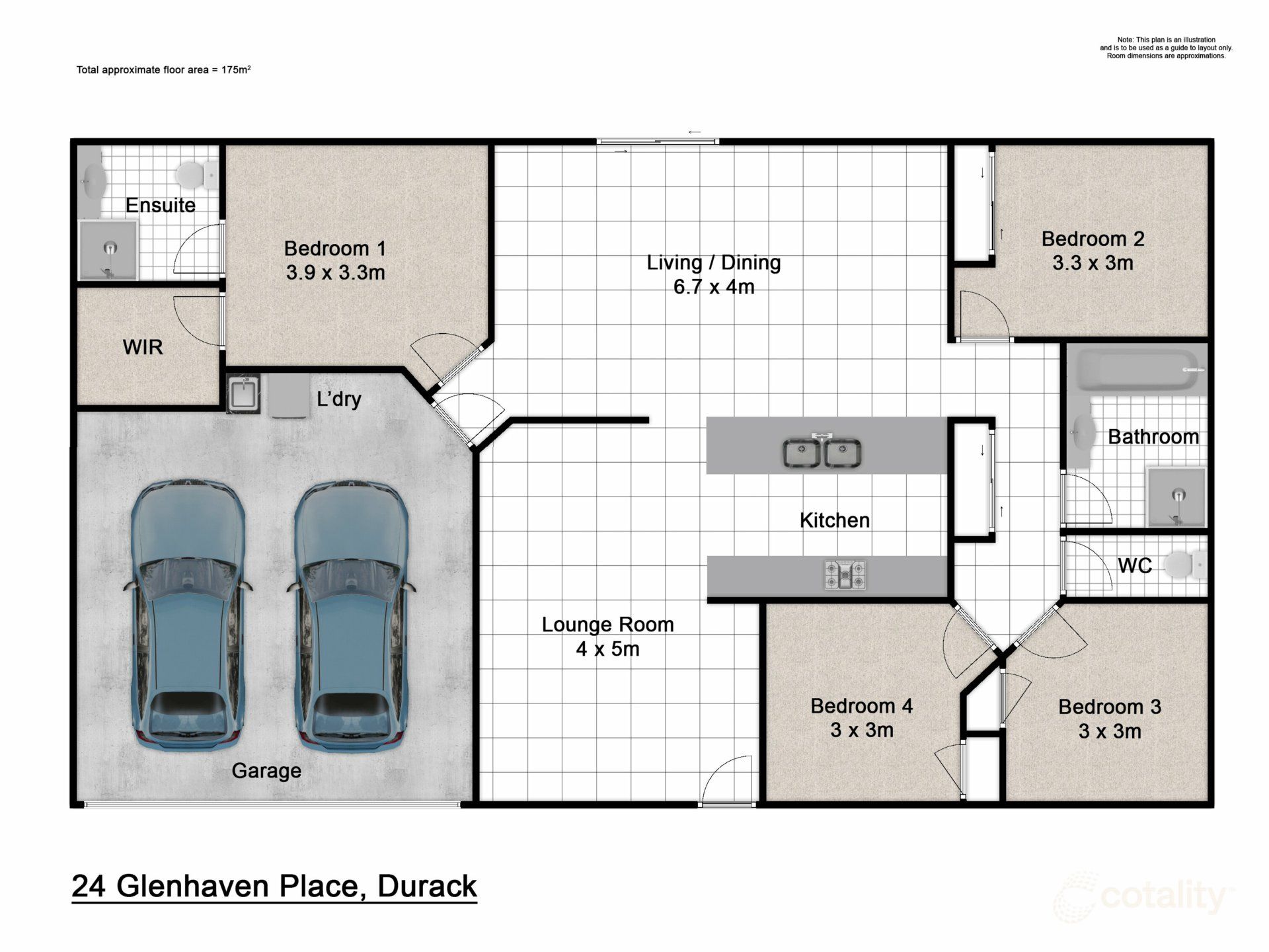 24 Glenhaven Pl, Durack, QLD 4077