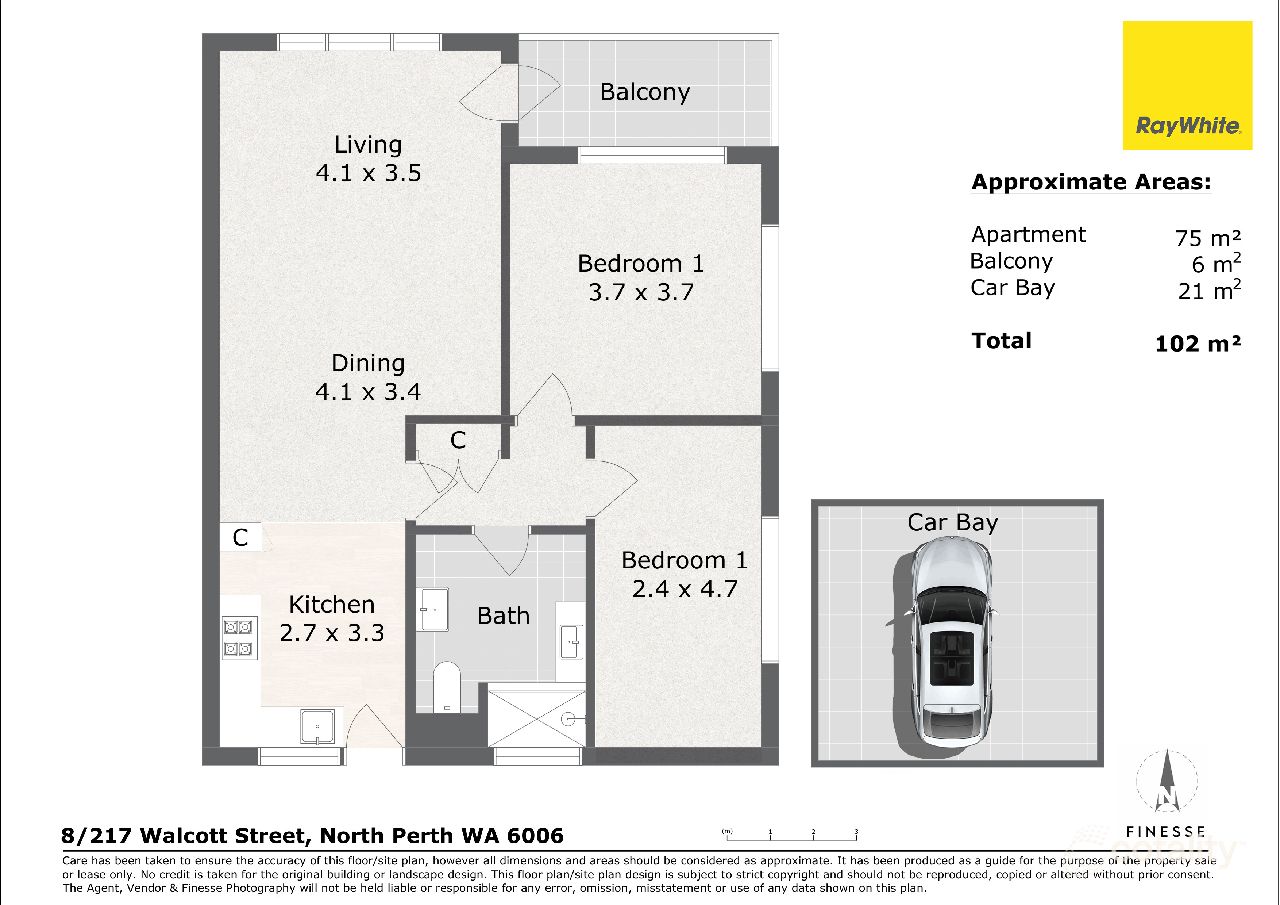 8/217 Walcott St, North Perth, WA 6006