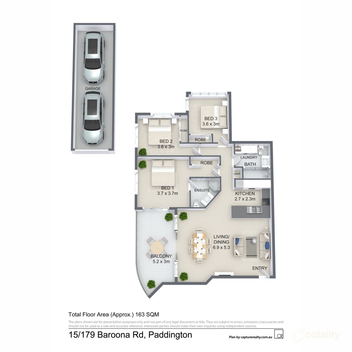 15/179 Baroona Rd, Paddington, QLD 4064