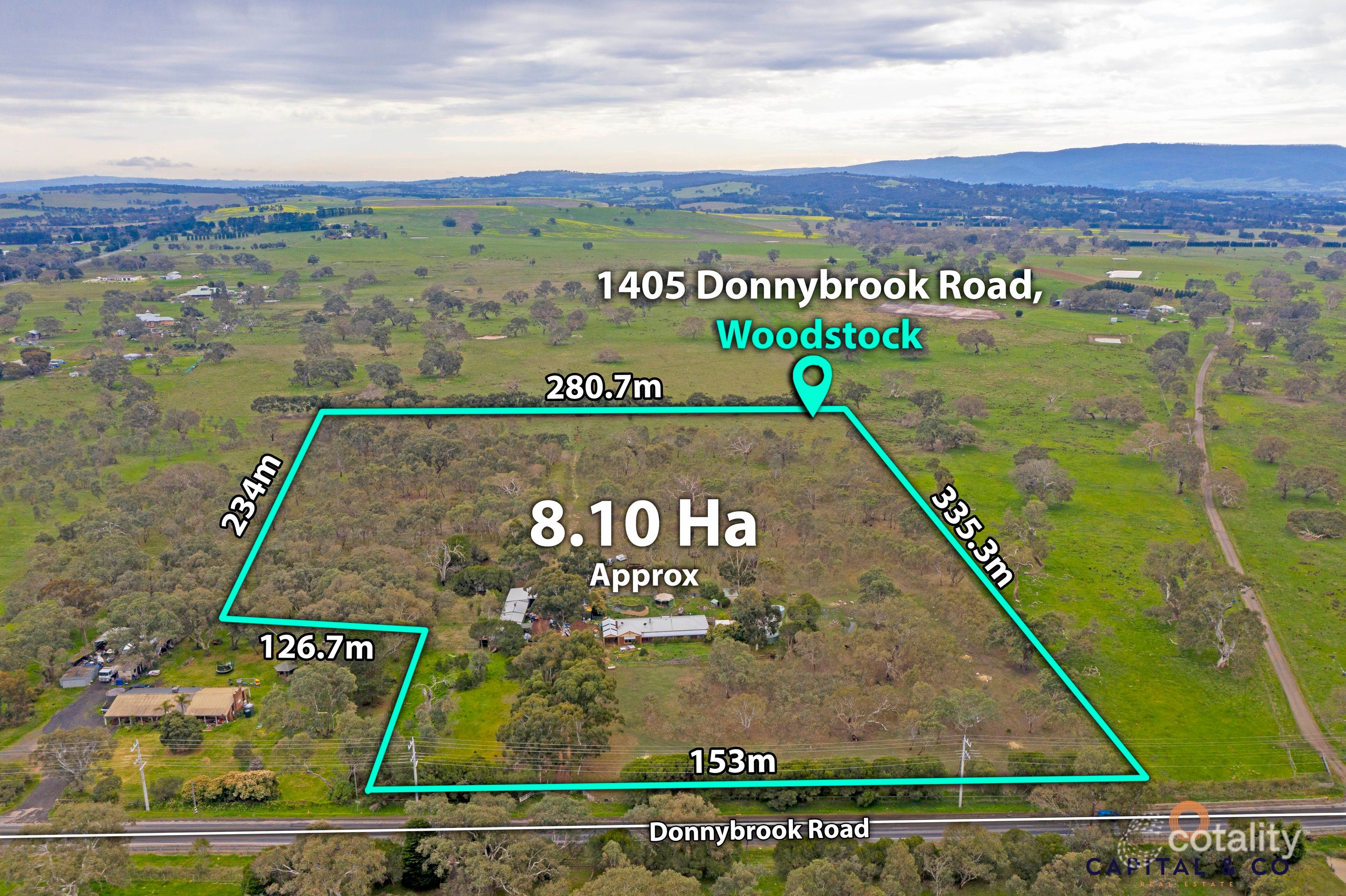 1405 Donnybrook Rd, Woodstock, VIC 3751