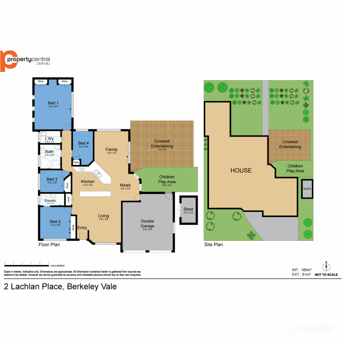 2 Lachlan Pl, Berkeley Vale, NSW 2261