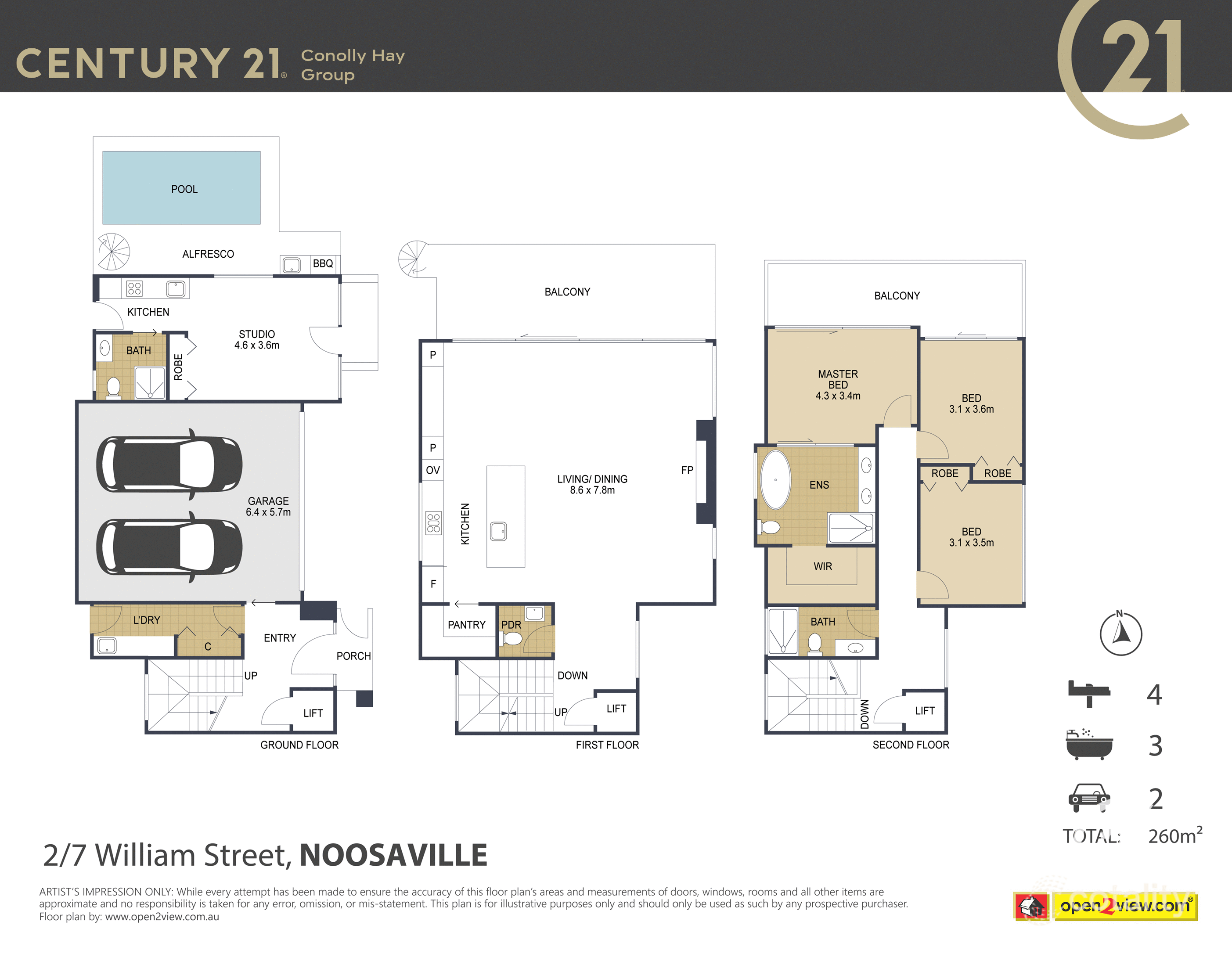 2/7 William St, Noosaville, QLD 4566