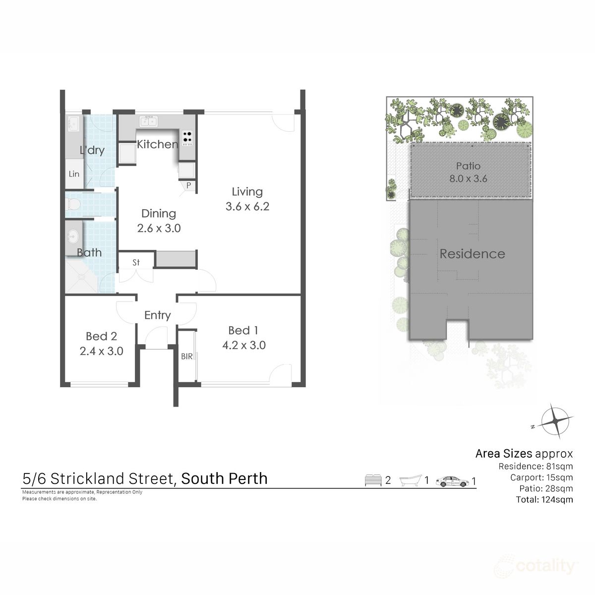 5/6 Strickland St, South Perth, WA 6151