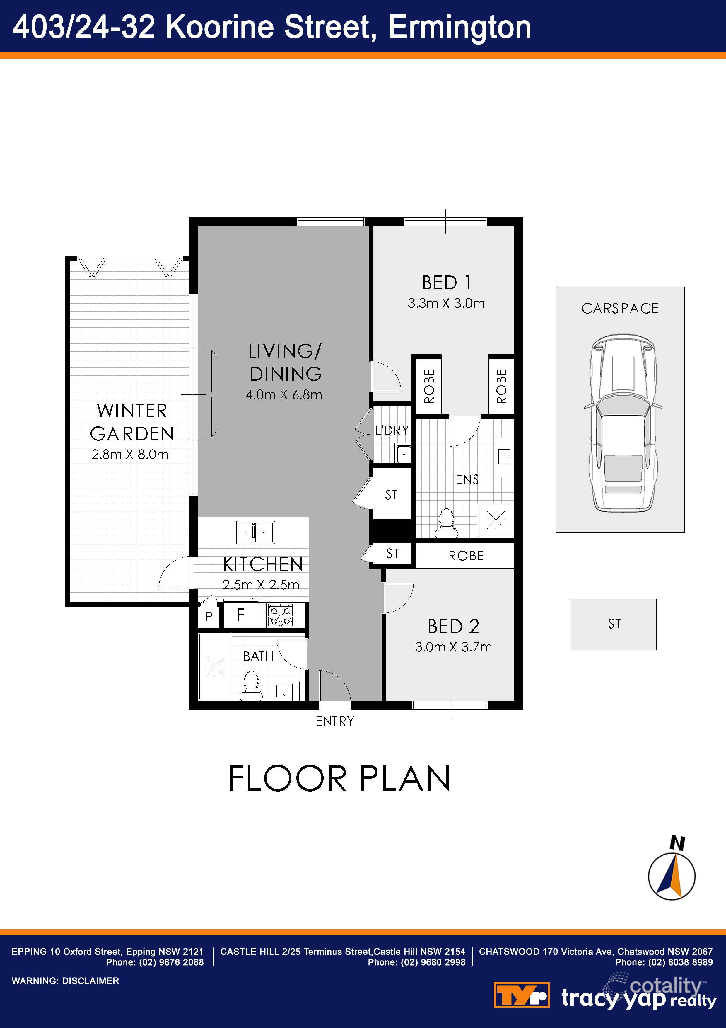 403/24-32 Koorine St, Ermington, NSW 2115