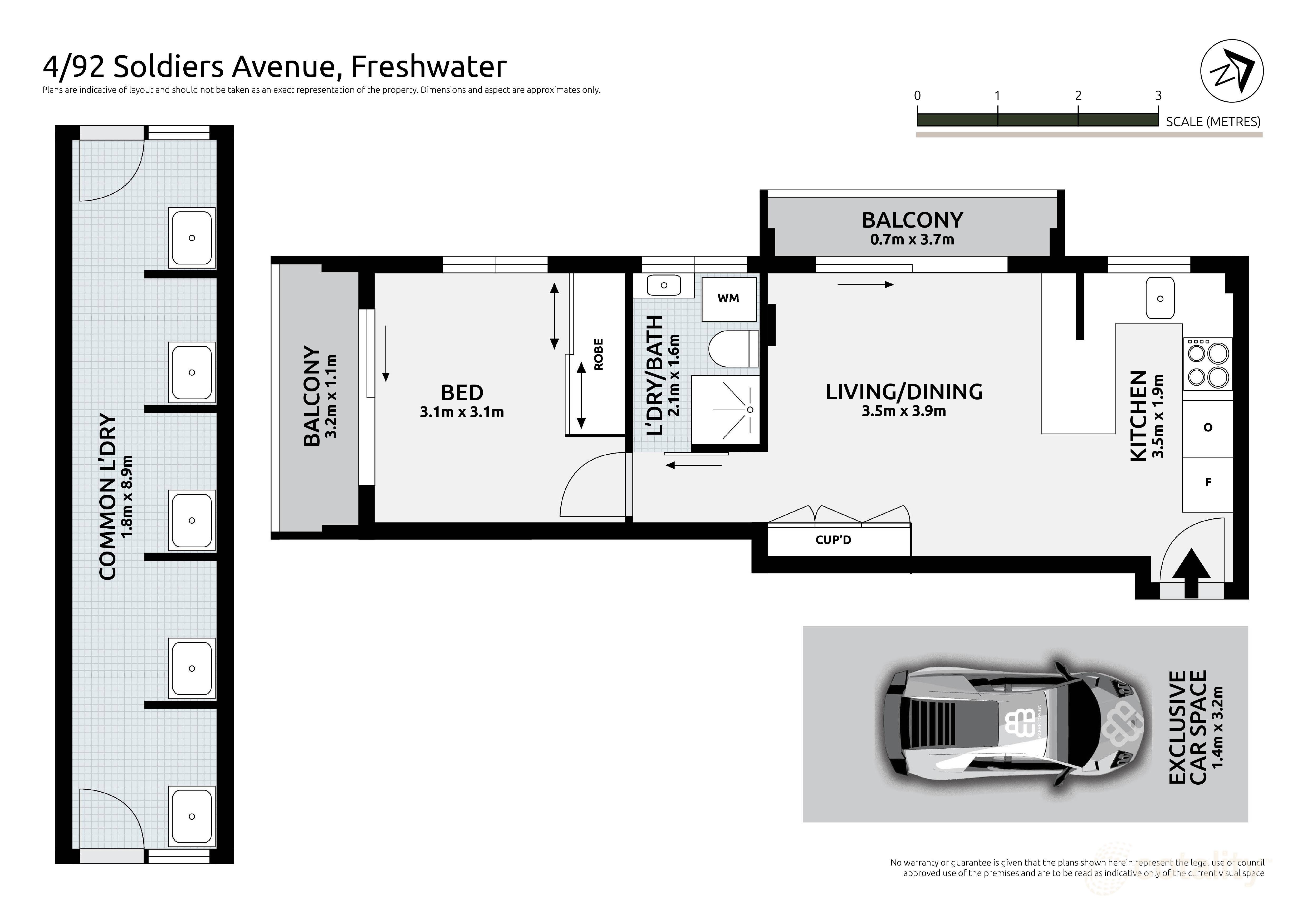 4/92 Soldiers Ave, Freshwater, NSW 2096