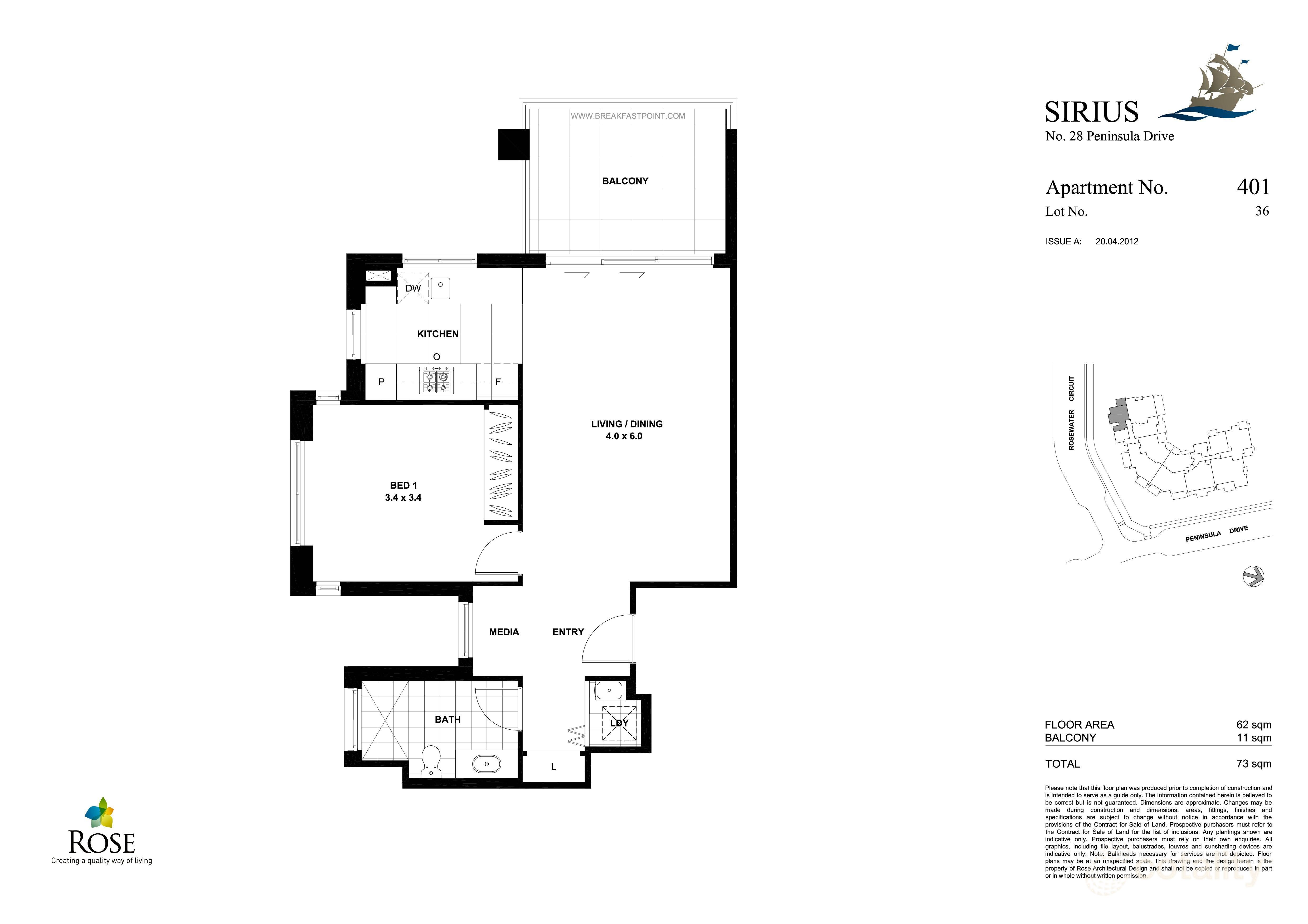401/28 Peninsula Dr, Breakfast Point, NSW 2137